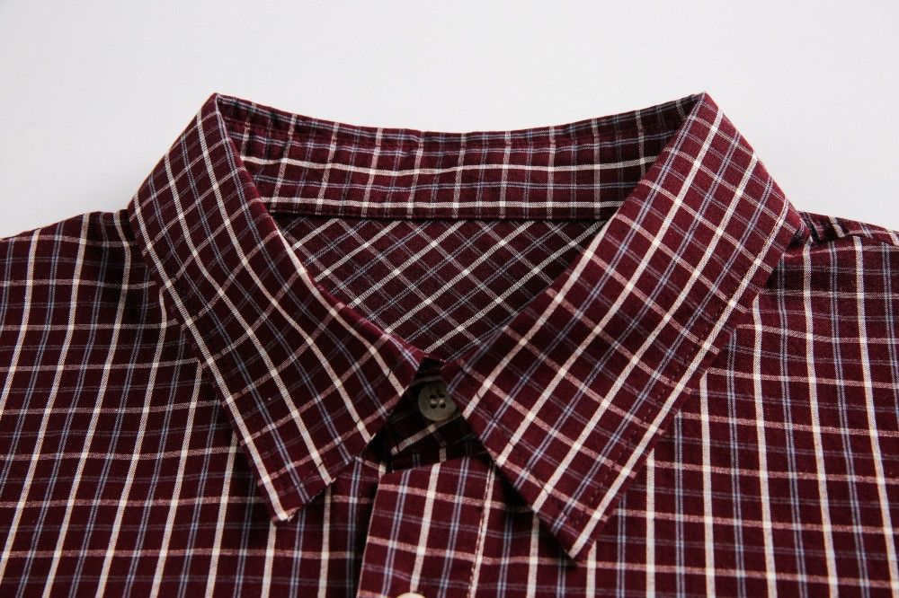 Japanese Brand × Vintage Men's Japanese style multi-pocket loose casual plaid shirt Size US M / EU 48-50 / 2 - 3 Thumbnail
