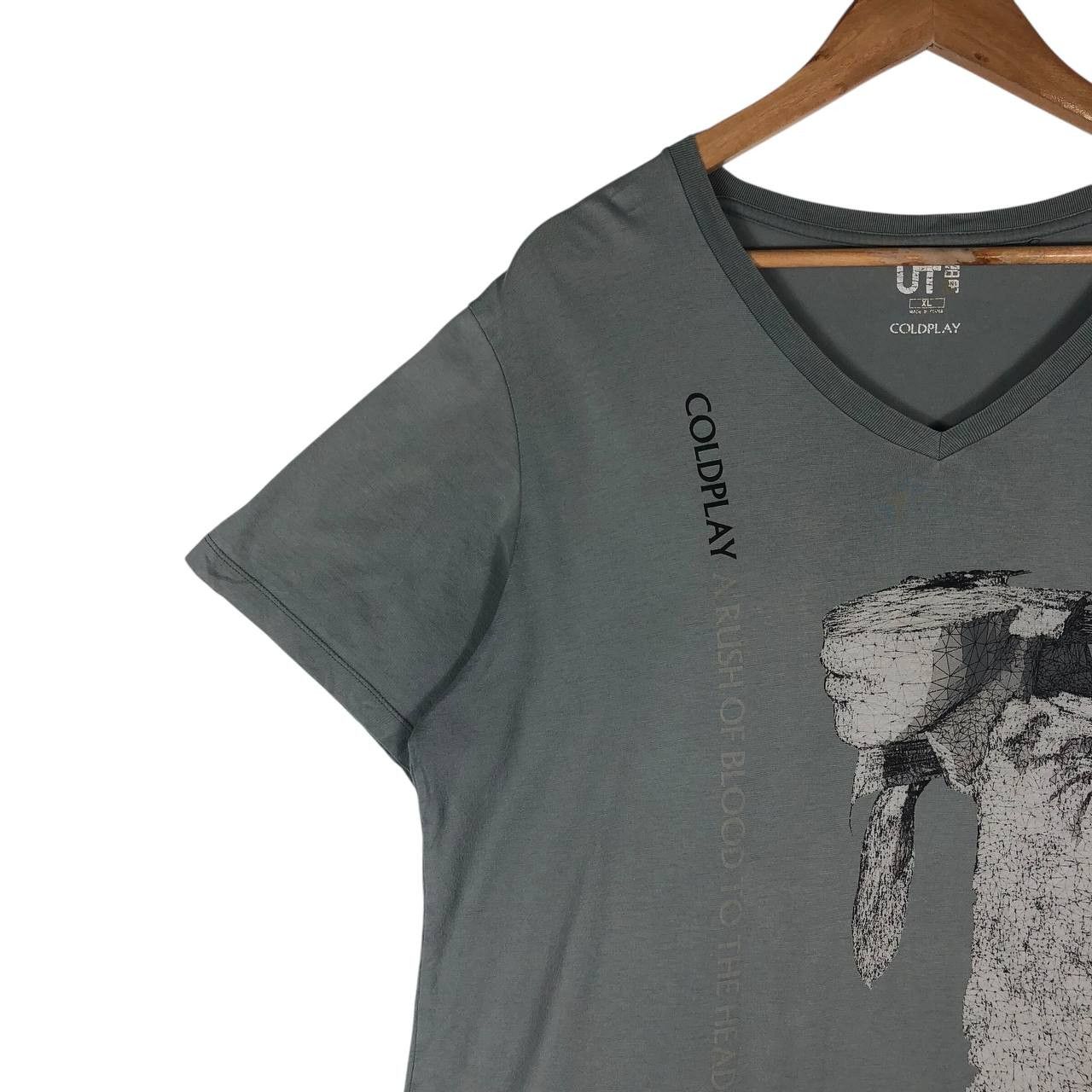 Band Tees Uniqlo Coldplay A Rush Of Blood To The Head T-shirt Size US XL / EU 56 / 4 - 3 Thumbnail
