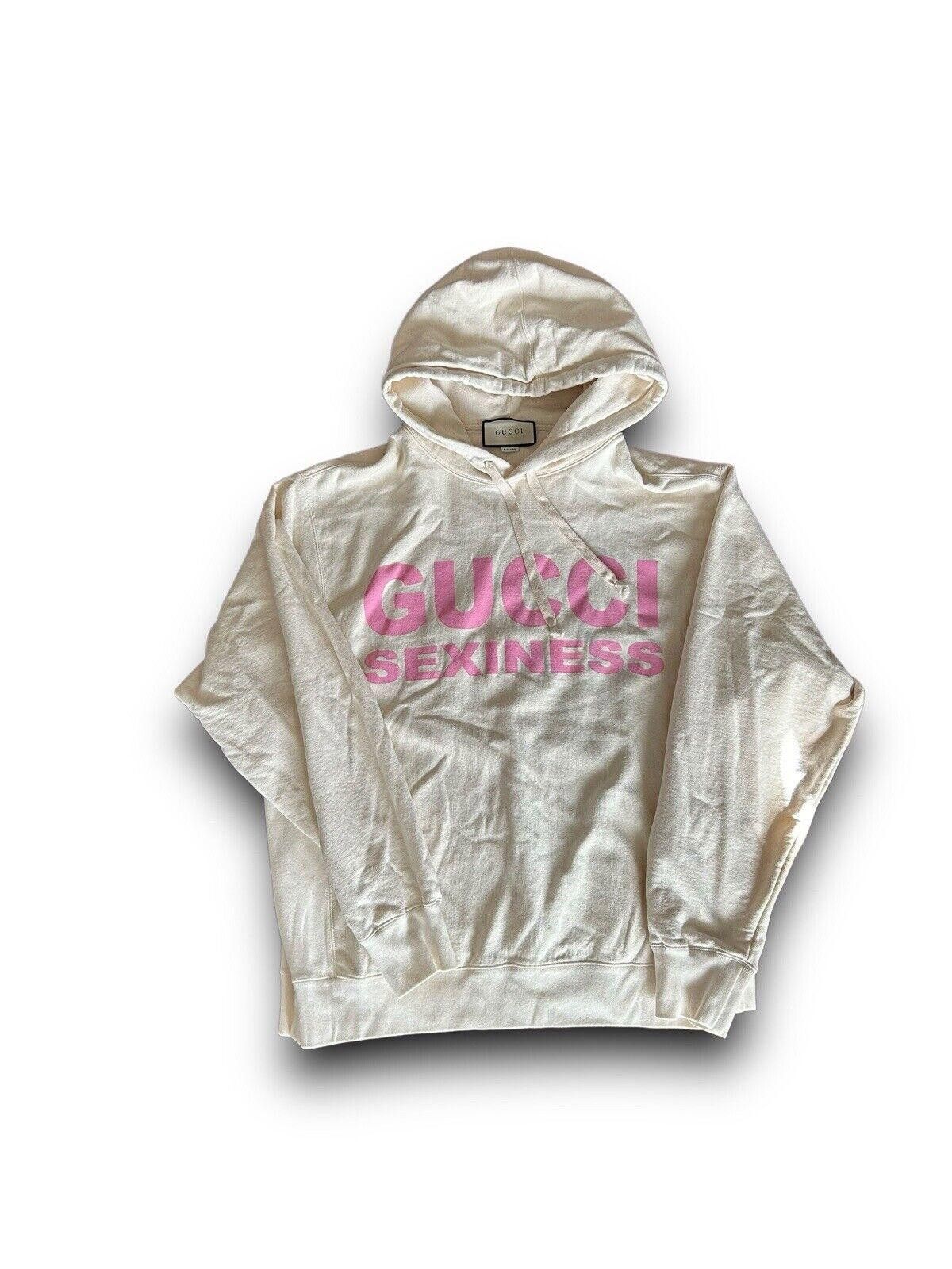 image of Pink Gucci Sexiness Hoodie XL Pink Oversized Hoodie, Women's