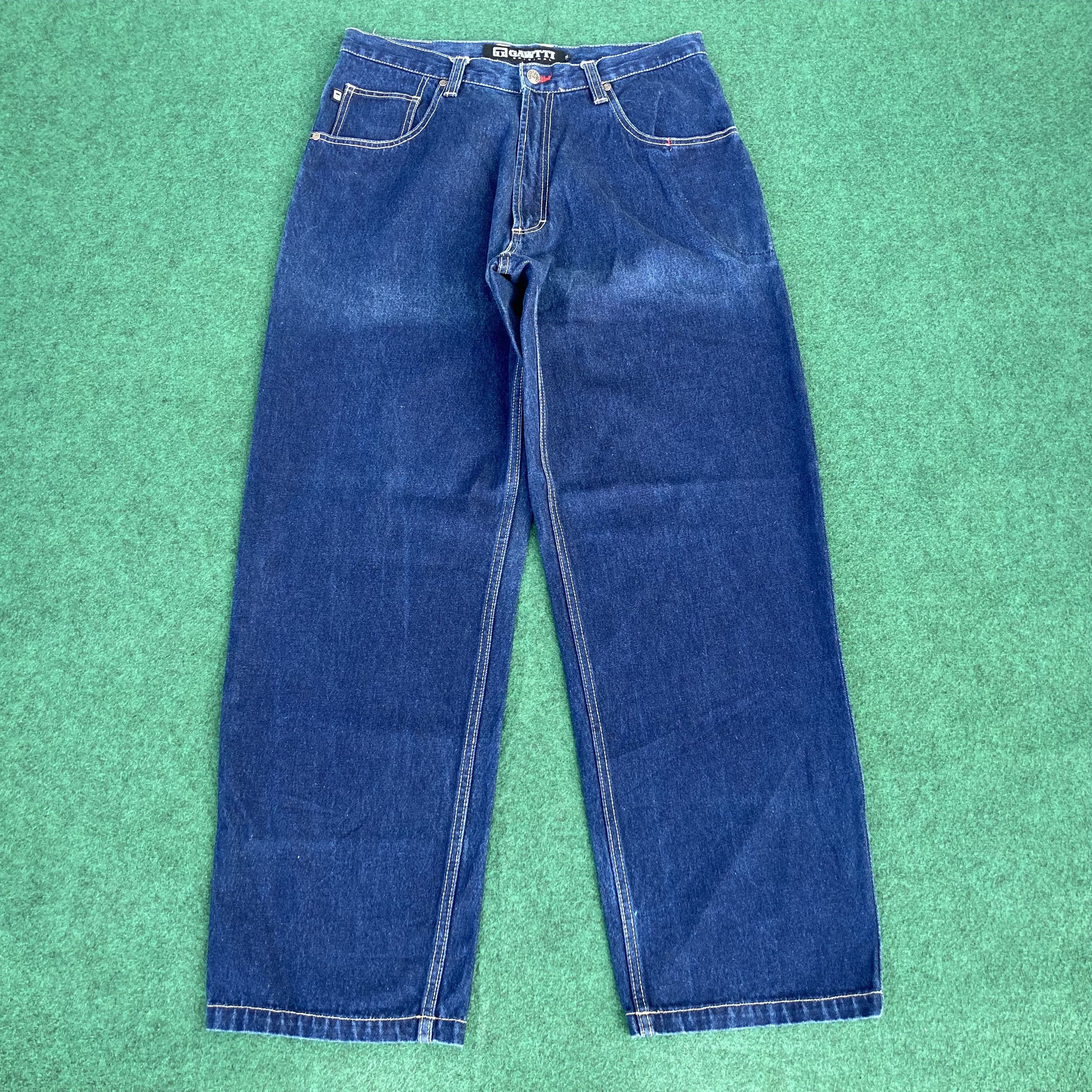 Vtg Gawtti Baggy Y2K Jeans