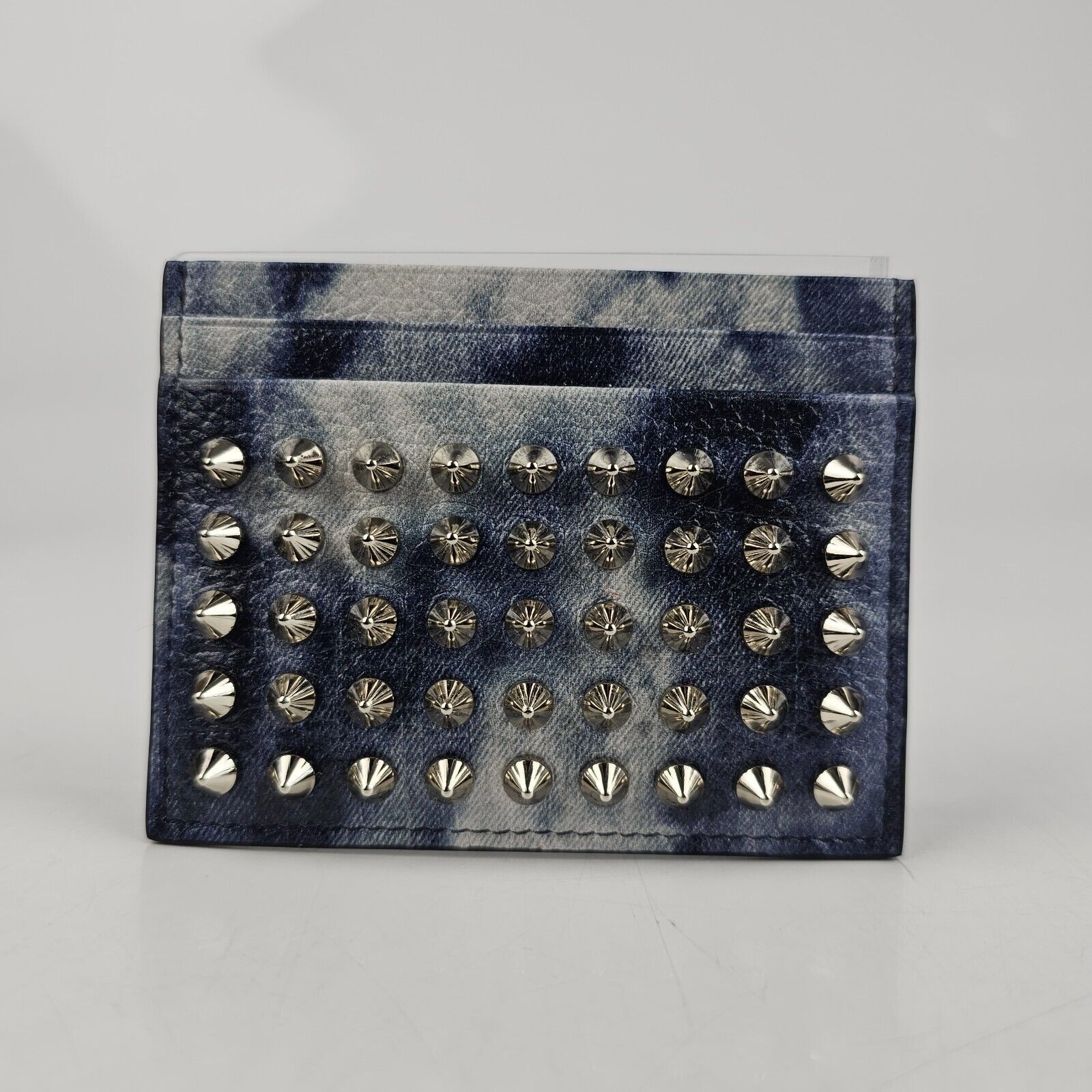 image of Christian Louboutin Blue Kios Cardholder New, Men's