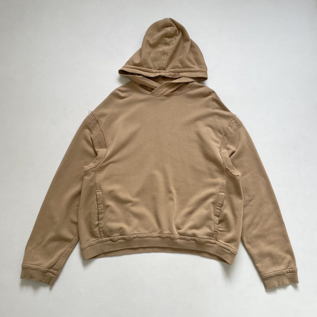 Haider Ackermann ‘Floral Embroidered’ Tan Cotton Perth Hoodie Size US L / EU 52-54 / 3 - 1 Thumbnail