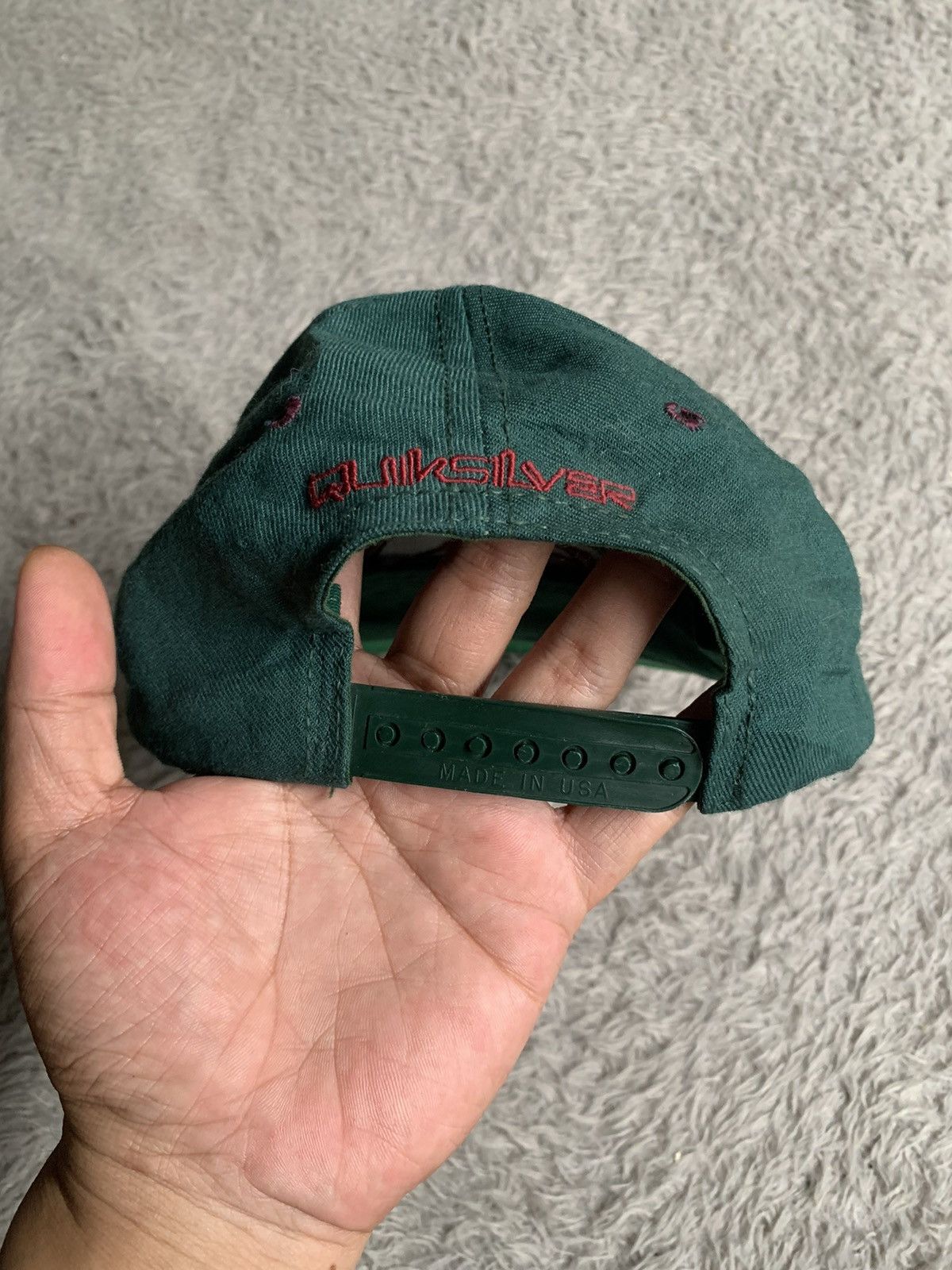 Quiksilver Vintage 90s Very Rare Quiksilver Cap Hat Size ONE SIZE - 6 Thumbnail