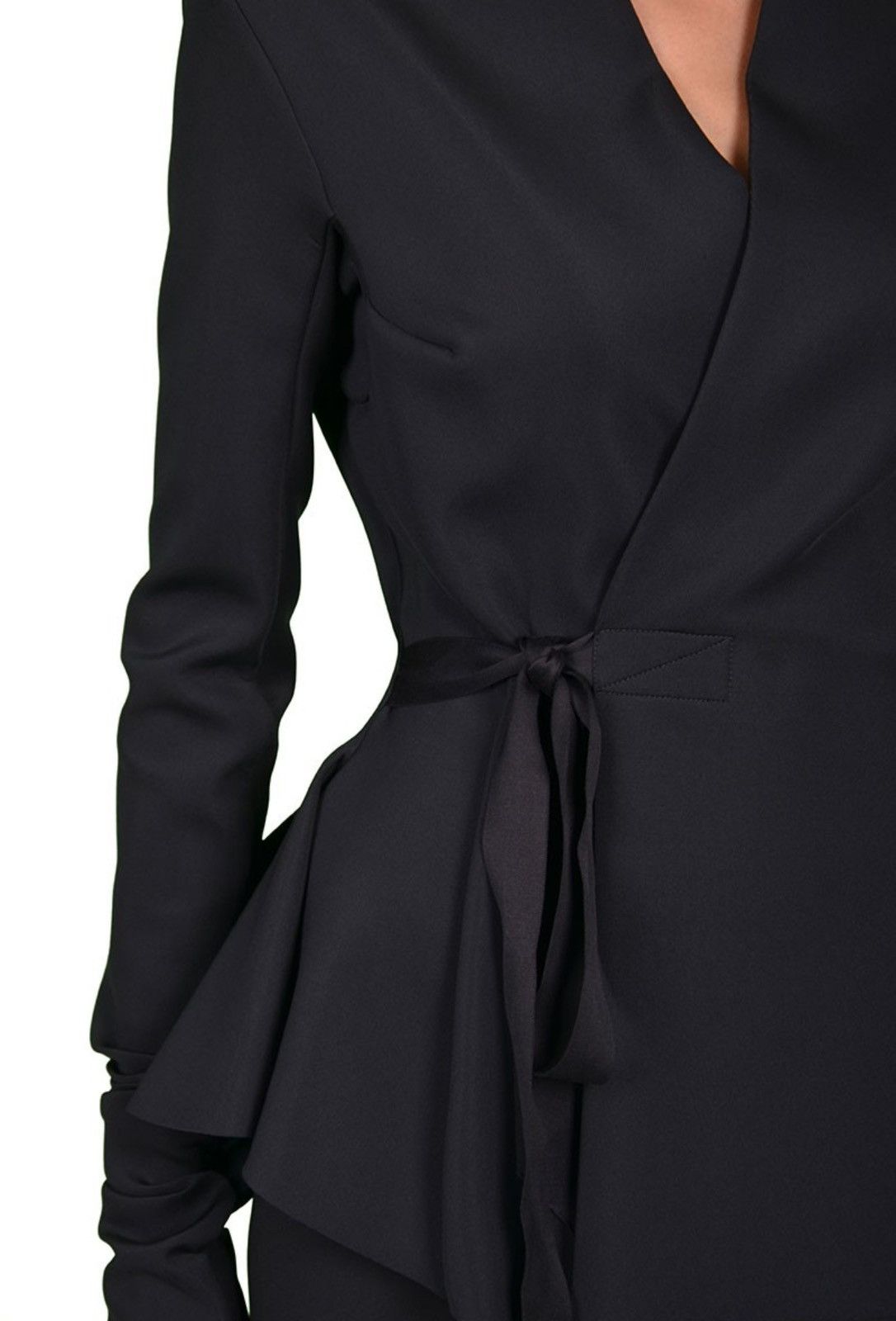Rick Owens Last Size Rick Owens Sleek Peplum Tie-Waist Blazer Size M / US 6-8 / IT 42-44 - 6 Thumbnail