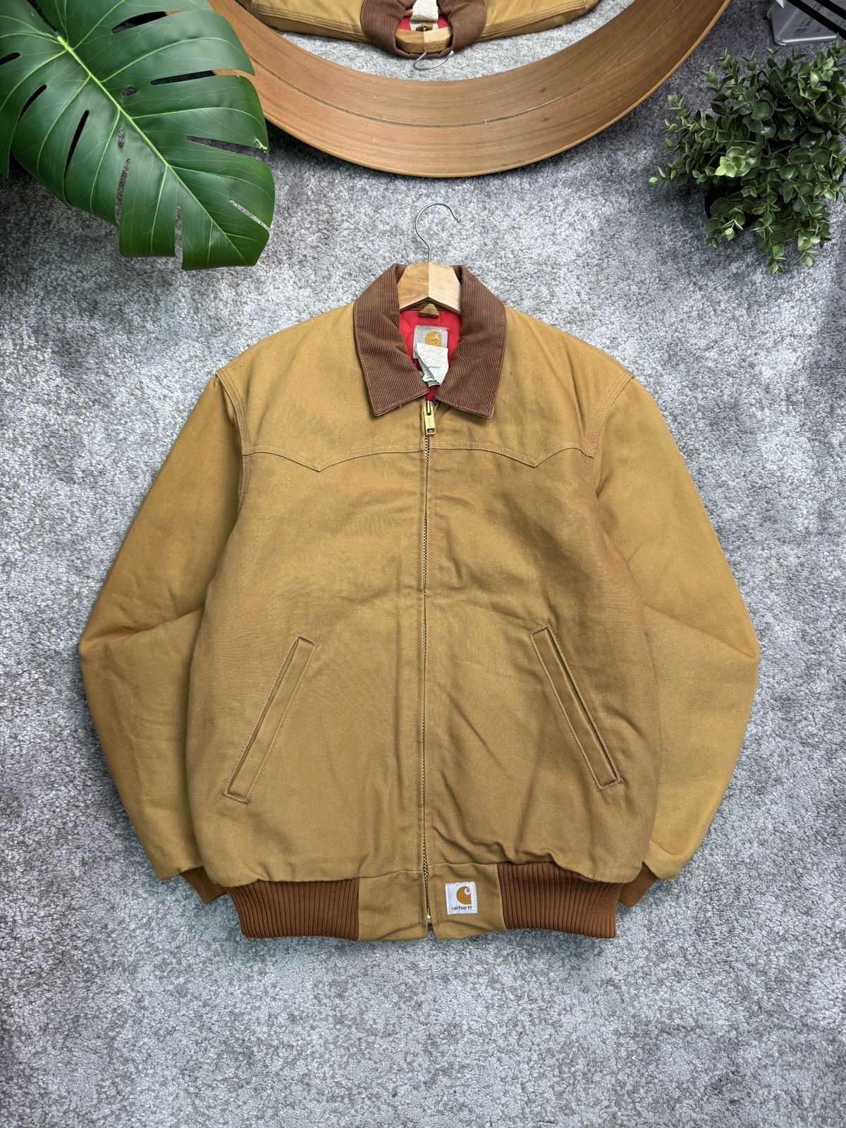 Carhartt × Vintage Carhartt Santa Fe Jacket Size US L / EU 52-54 / 3 - 1 Thumbnail