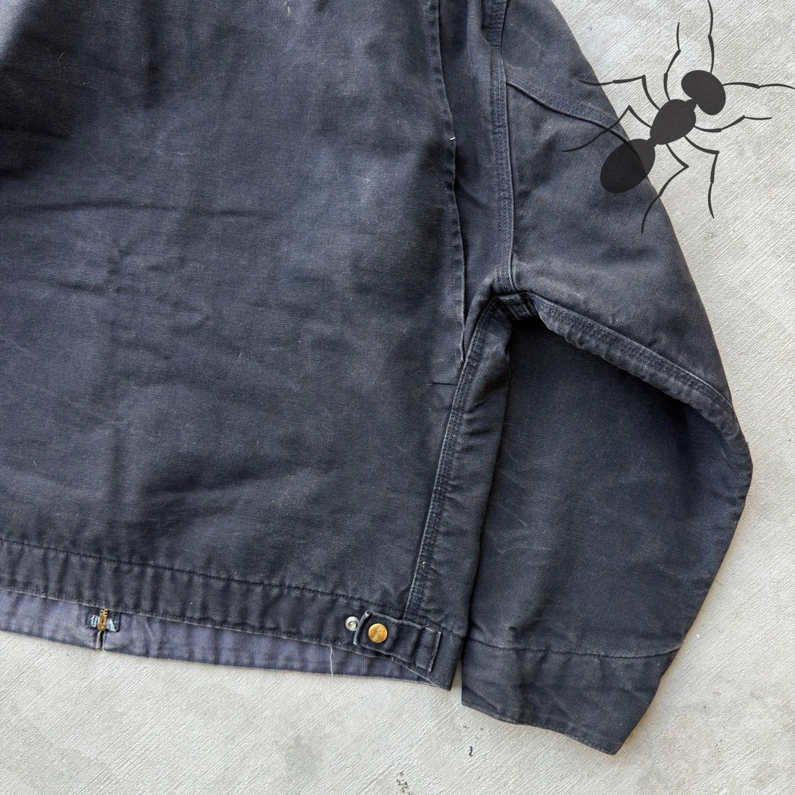 Carhartt × Vintage Carhartt J01 black Detroit work wear jacket Size US XL / EU 56 / 4 - 7 Thumbnail