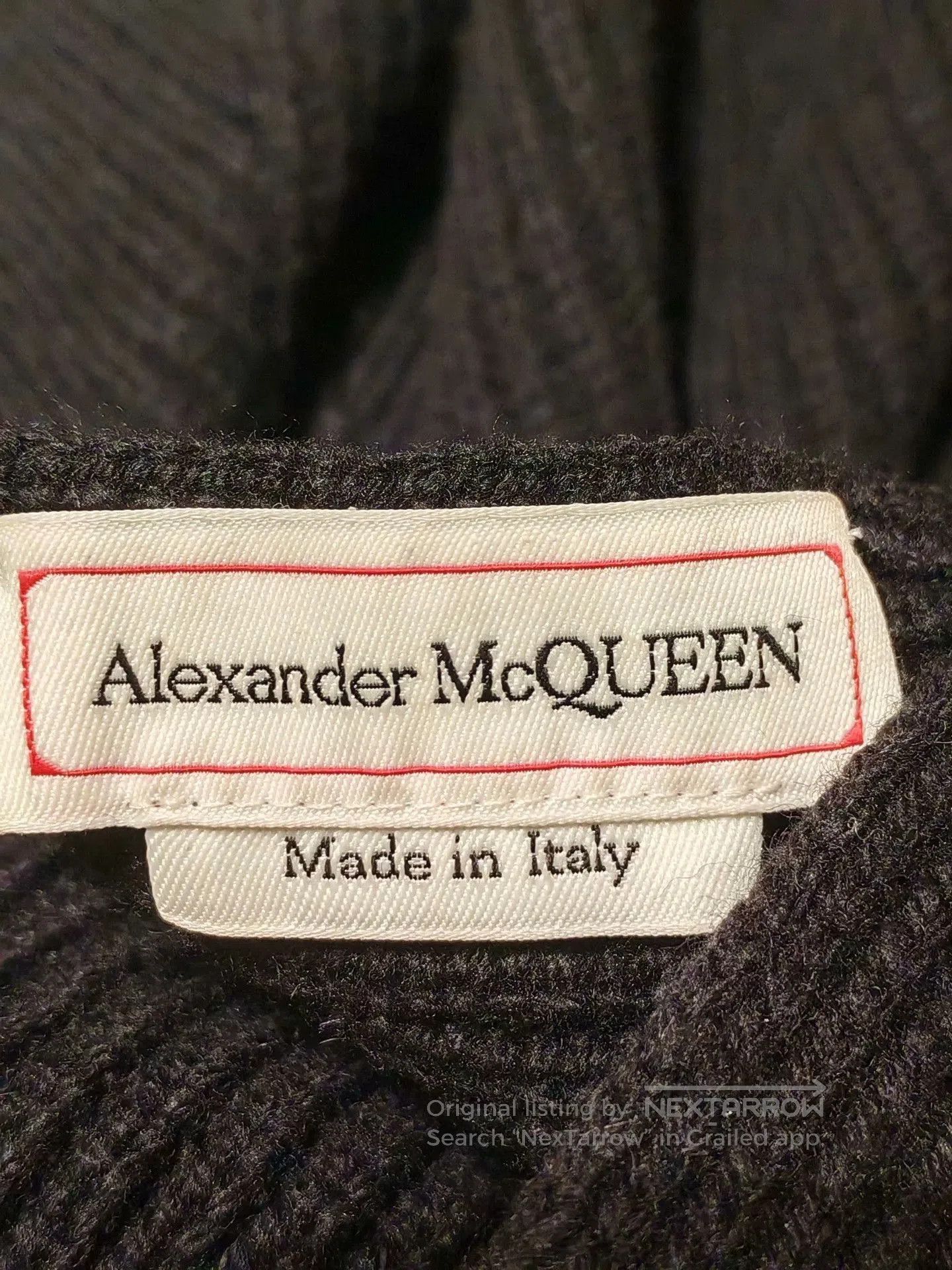 Alexander McQueen Alexander McQueen Black Knit Dress. Size S / US 4 / IT 40 - 4 Thumbnail