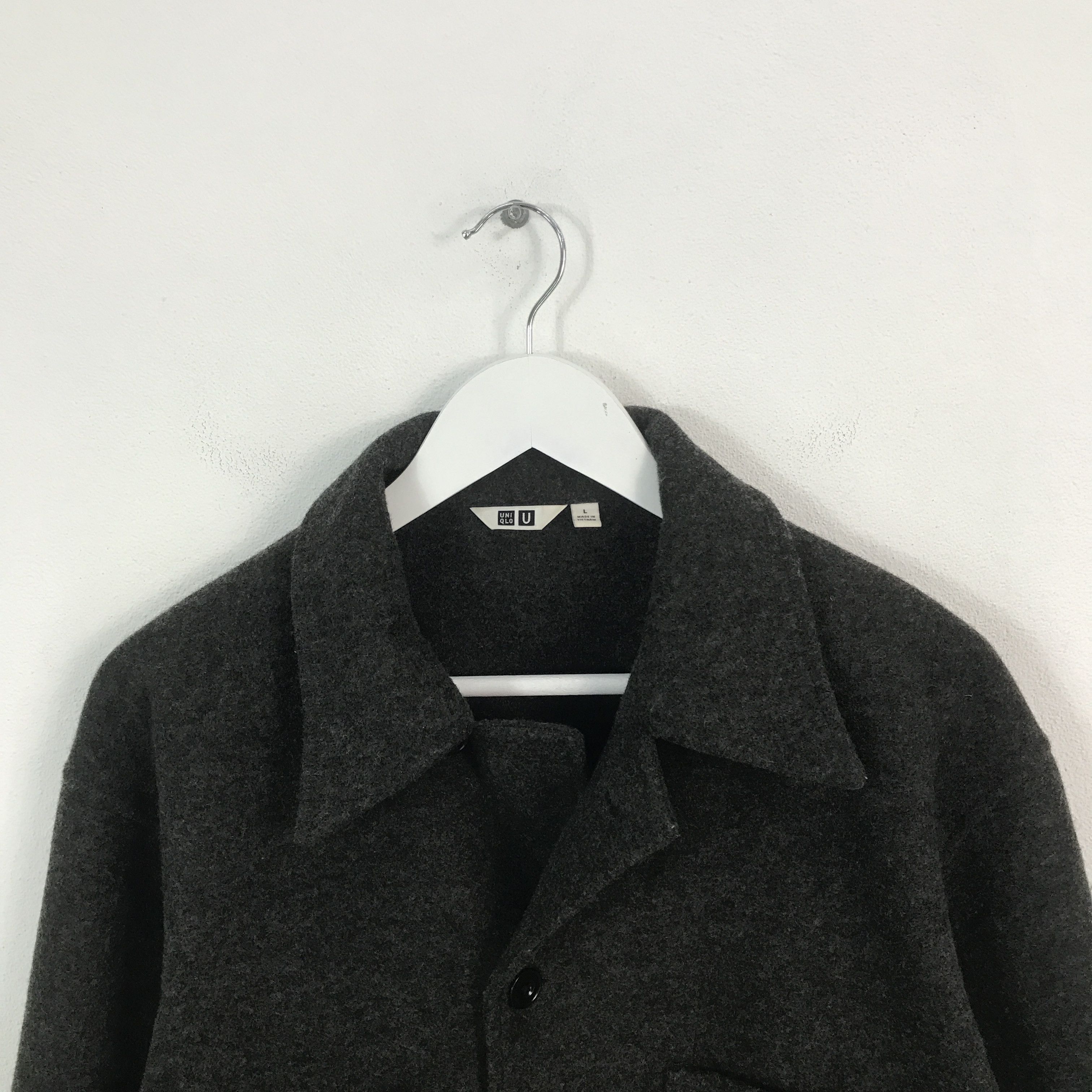 Japanese Brand × Lemaire Vtg Lemaire x Uniqlo Wool Jacket Size US L / EU 52-54 / 3 - 2 Thumbnail