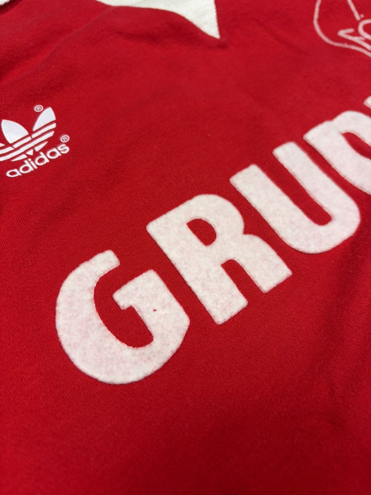 Adidas Vintage 1977-1979 Adidas x Nurnberg Home Long Sleeve Jersey Size US S / EU 44-46 / 1 - 6 Thumbnail