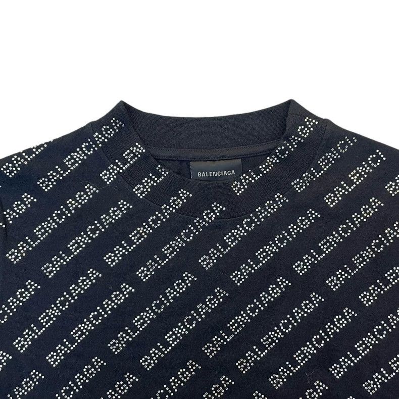 Balenciaga Balenciaga Logo Letter Sequin Casual Long Sleeve T-Shirt Size S / US 4 / IT 40 - 2 Thumbnail