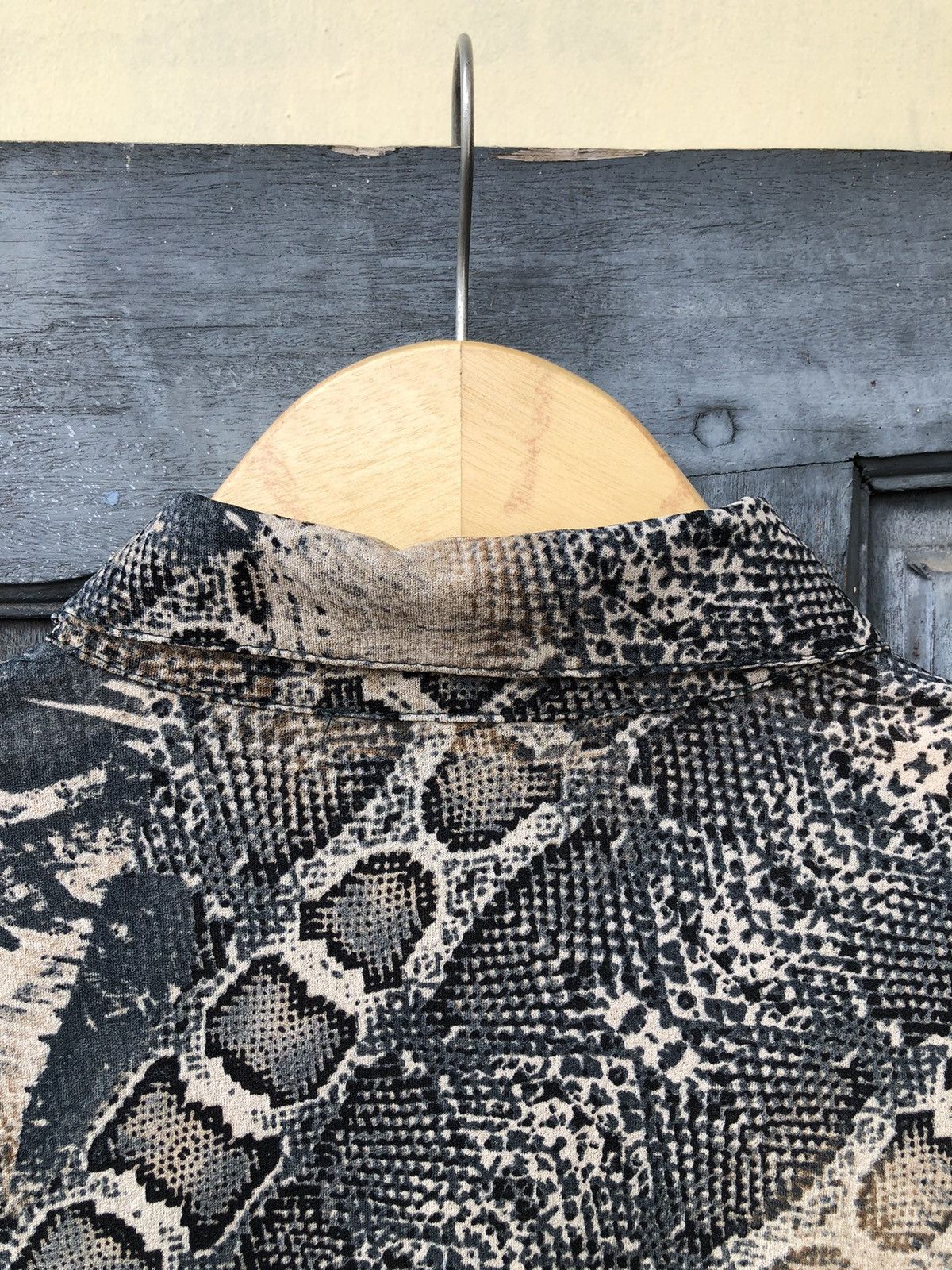 Vintage Demian Snake Skin Asian Style Korean & Japanese Vintage Size L / US 10 / IT 46 - 15 Thumbnail