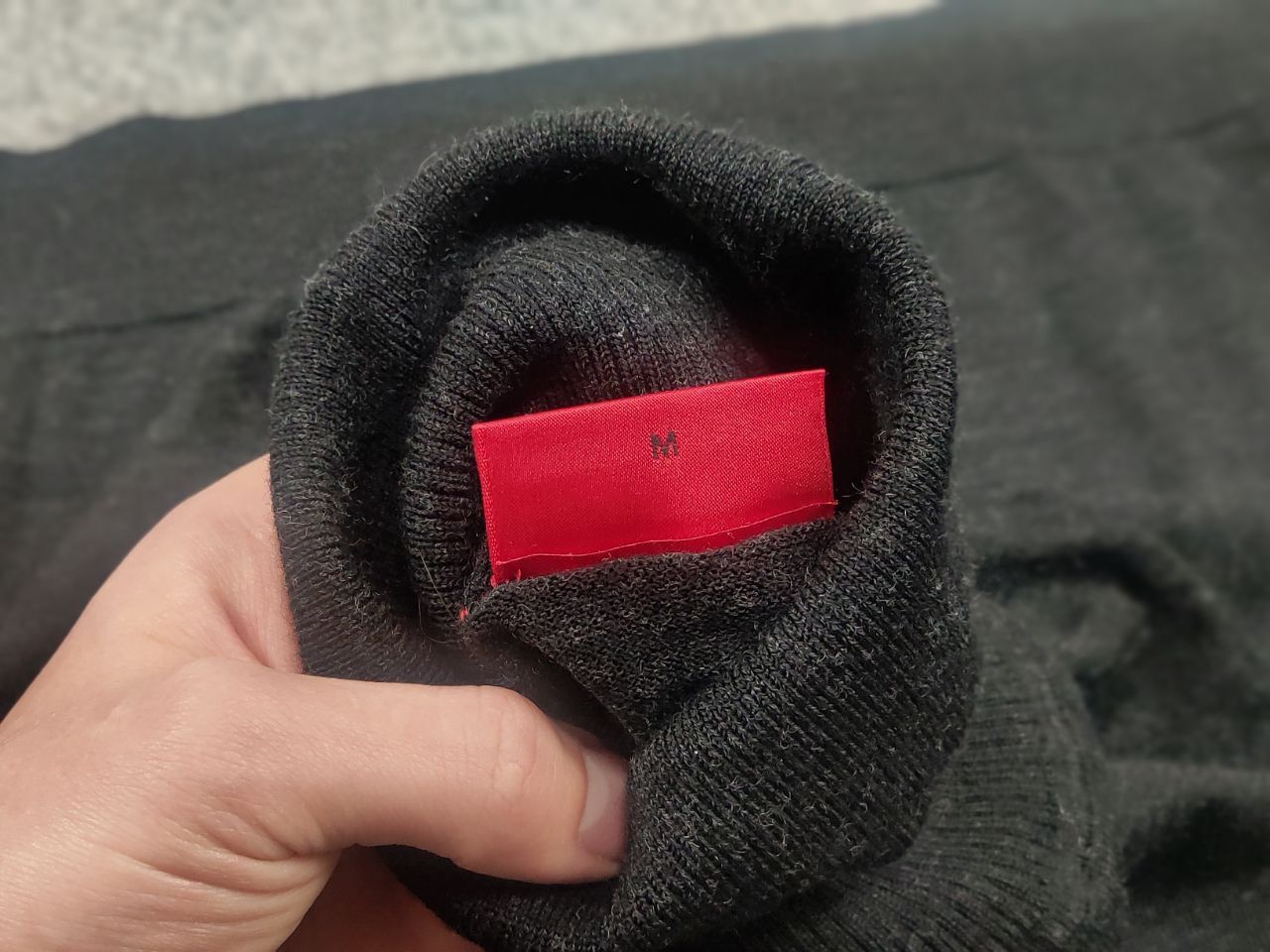 Hugo Boss Hugo Boss light wool Sweater high turtleneck collar Gray Size US M / EU 48-50 / 2 - 15 Thumbnail