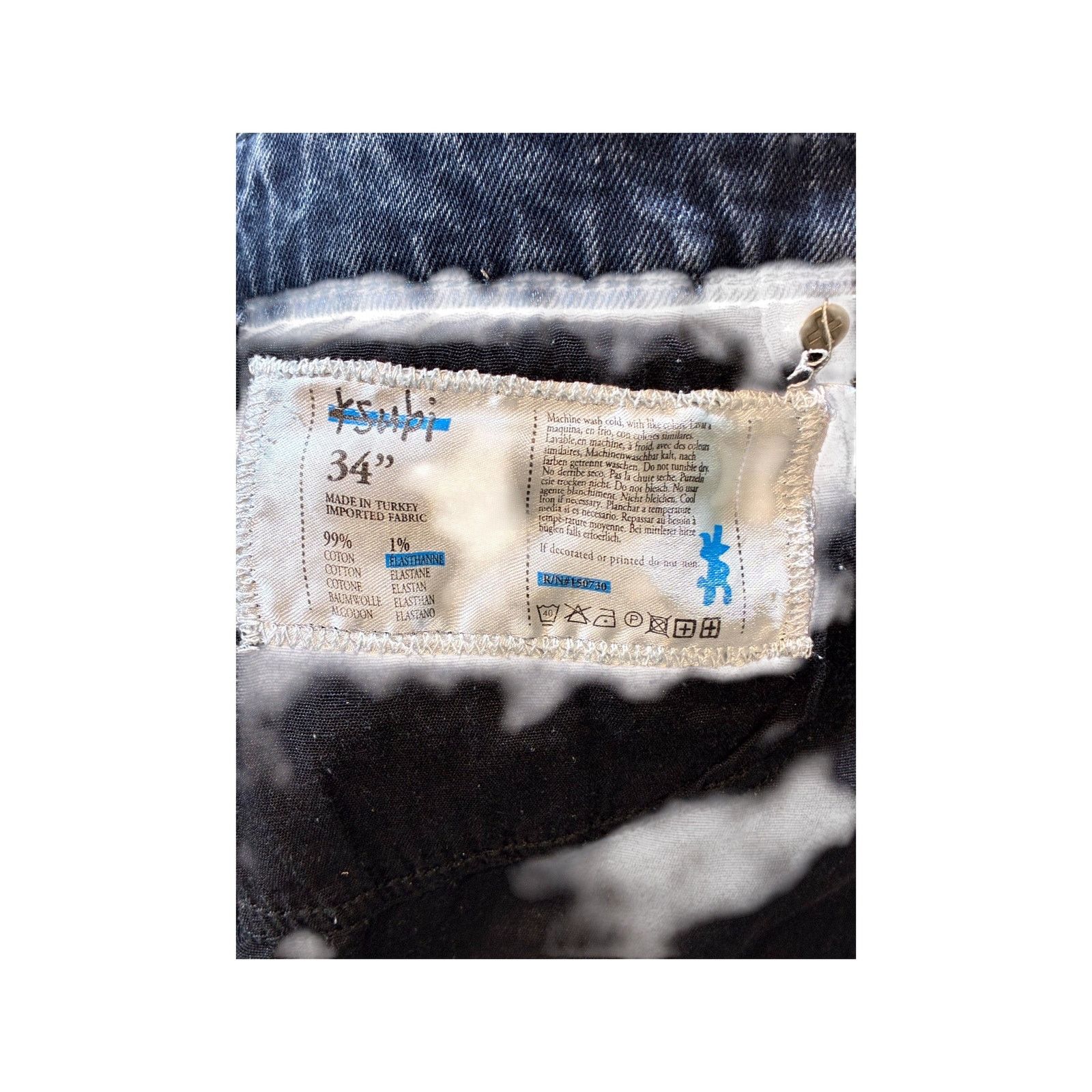Ksubi Ksubi Navy Jeans Size US 34 / EU 50 - 5 Thumbnail