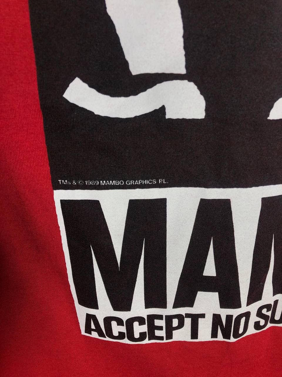 Mambo × Vintage VERY RARE MAMBO DOUBLE PRINTED 1989 T-SHIRT JAPAN STYLE Y2K Size US L / EU 52-54 / 3 - 8 Thumbnail
