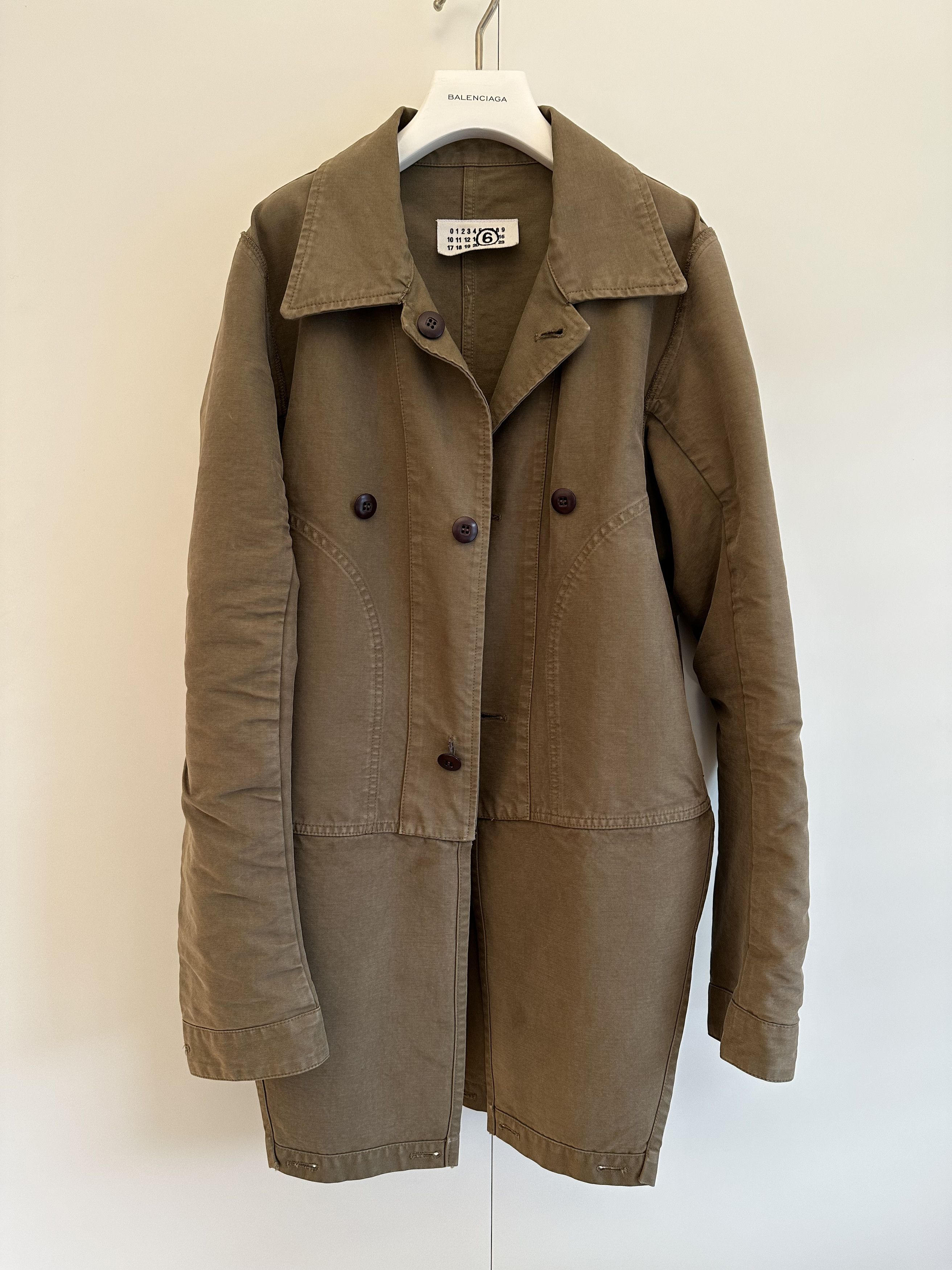 Maison Margiela TRANSFORMABLE 2 LENGTH GARMENT Size US XS / EU 42 / 0 - 4 Thumbnail