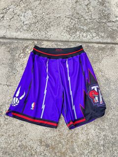 Raptors on sale throwback shorts