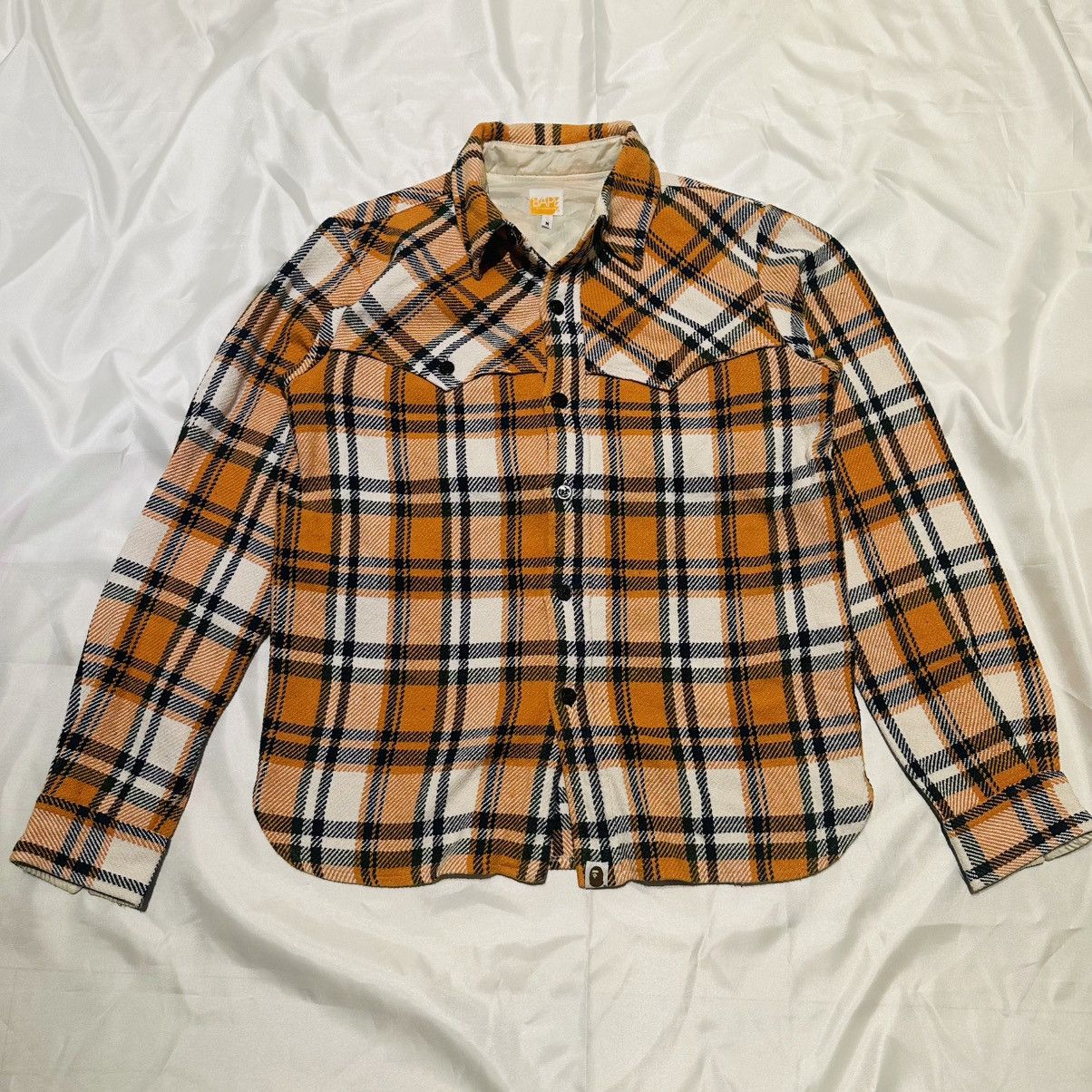 Bape × Nigo BAPE NFS nigo’s favorite shop check flannel shirt M Size US M / EU 48-50 / 2 - 2 Thumbnail