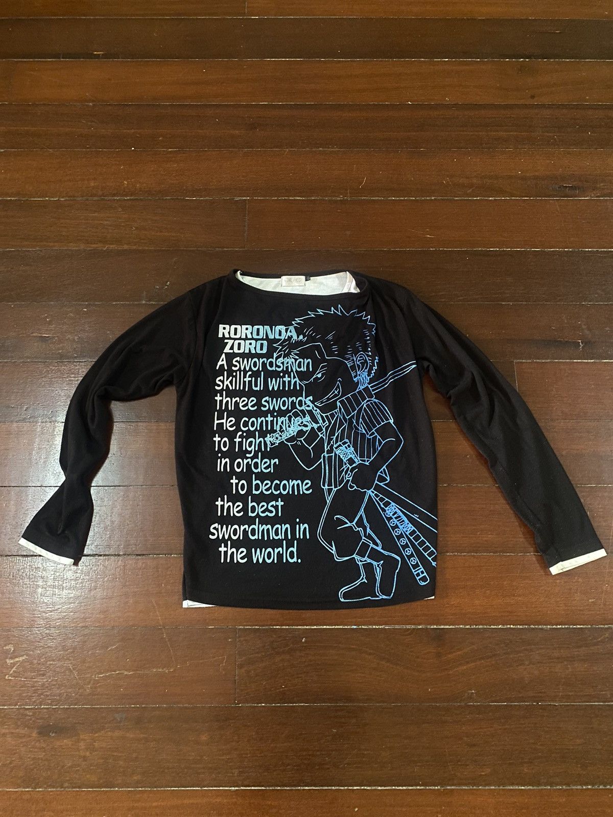 Anime × Japanese Brand × One Piece Vintage Roronoa zoro Epic Scene One Piece Anime T shirt Size US M / EU 48-50 / 2 - 1 Thumbnail