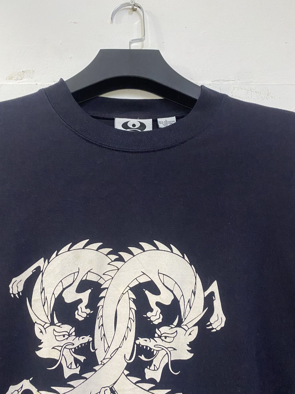 Japanese Brand 💥 FUDOSHIN ART DOUBLE DRAGON LONG SLEEVE Size US L / EU 52-54 / 3 - 6 Thumbnail