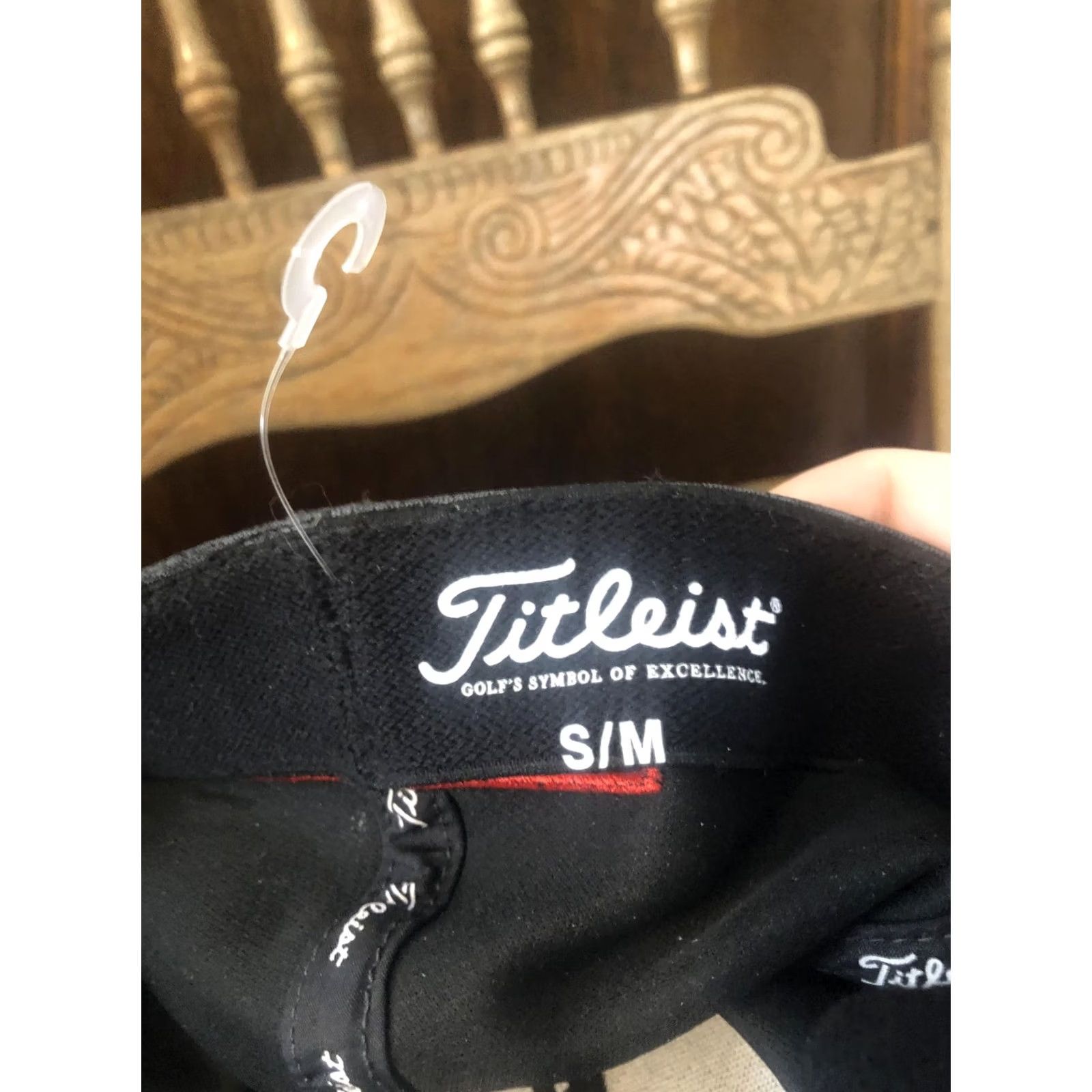 Titleist Titleist Hat Cap Fitted Mens S/M Gray Pro V1 FJ Stretch Performance Golf Hat Cap Mens S/M Gray Titleist FJ Pro V1 Embroidered Cap Size ONE SIZE - 8 Thumbnail