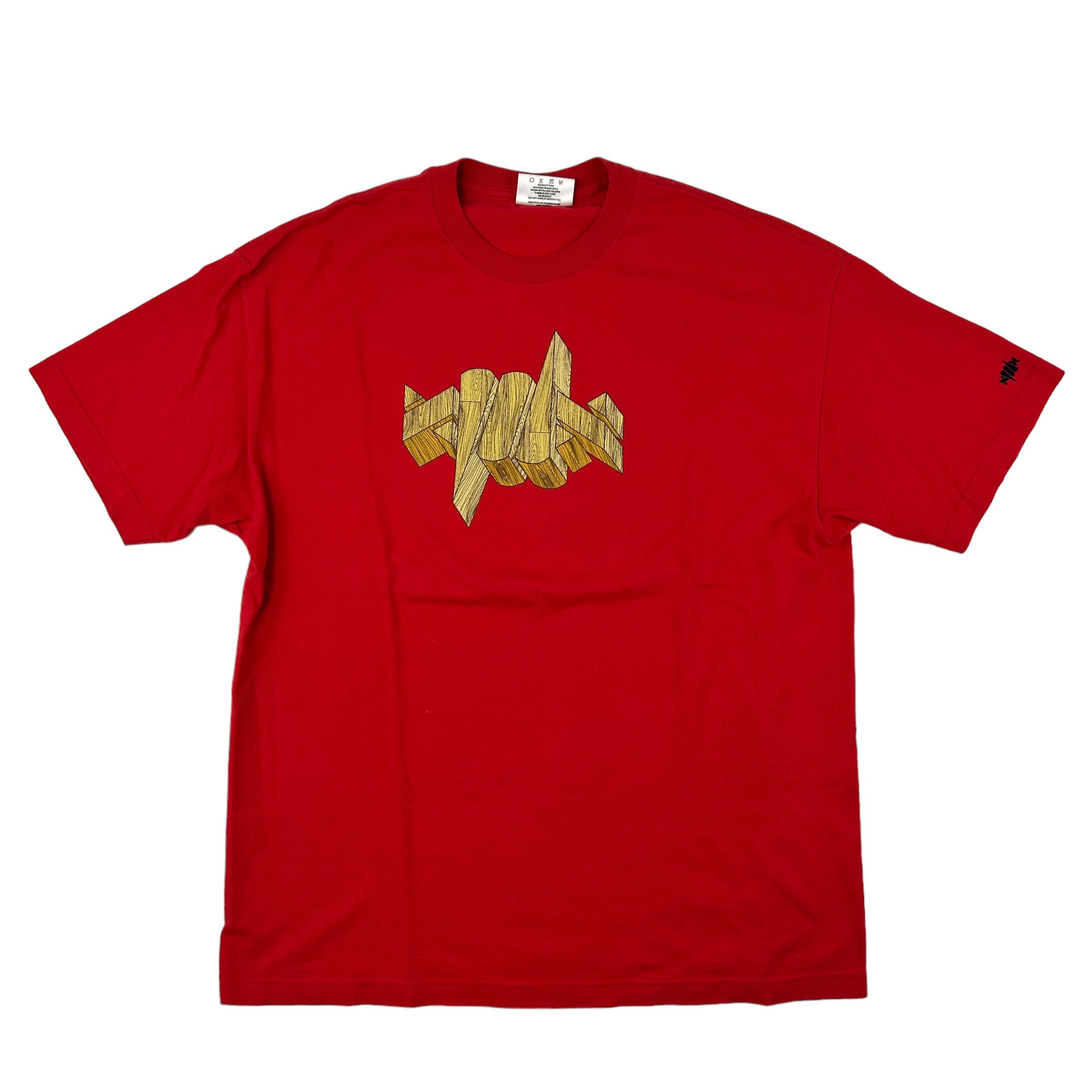 Recon (Futura 2000 & Stash) Early 2000's Recon Wood Logo Tee | Grailed