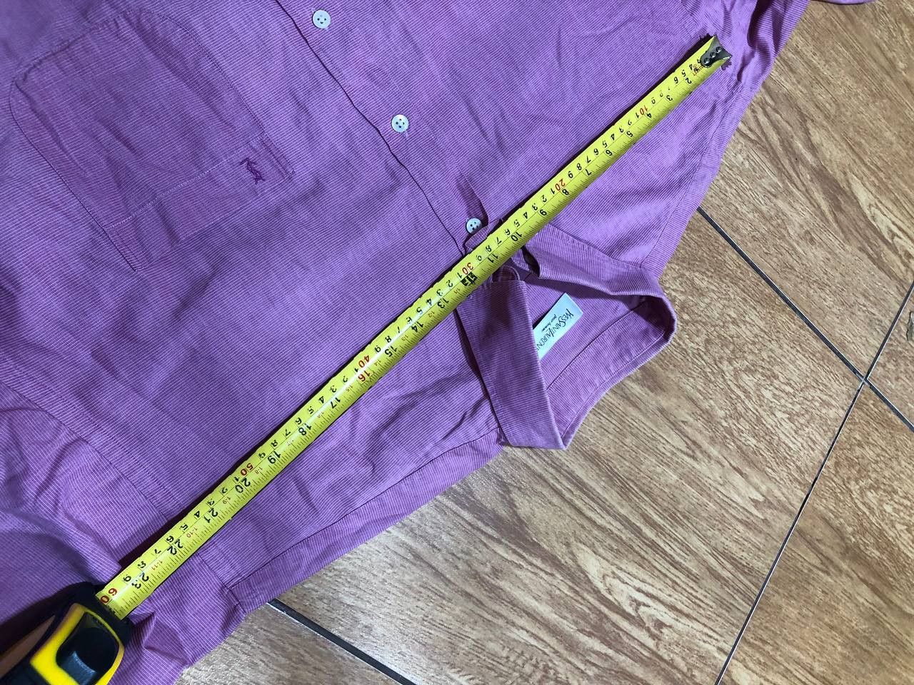 Yves Saint Laurent Mens Long Sleeve Shirt Yves Saint Laurent Cotton Size US XXL / EU 58 / 5 - 6 Thumbnail