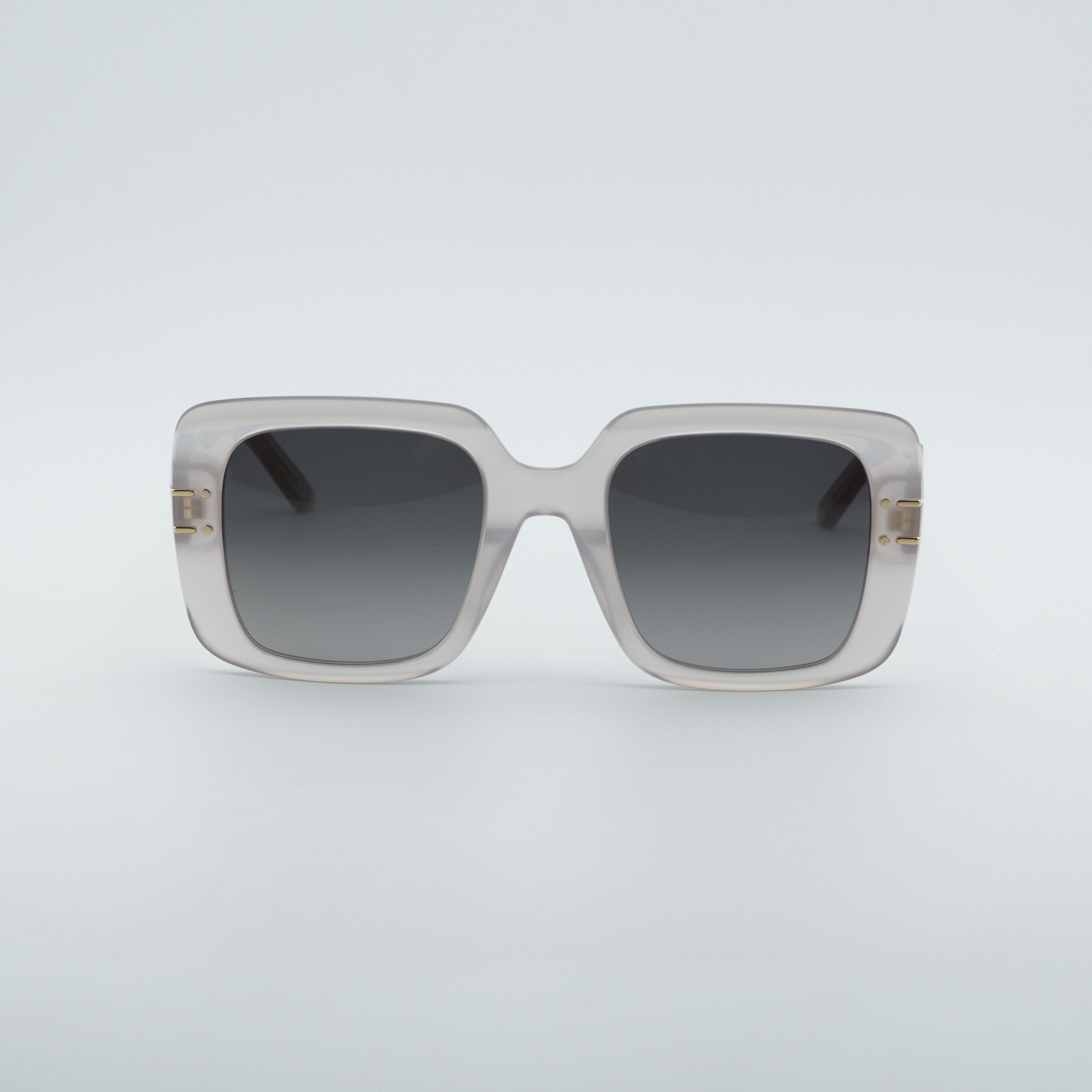 Dior Dior DIORSIGNATURE S11F 78A1 Sunglasses Brown Square Frame Size ONE SIZE - 3 Thumbnail