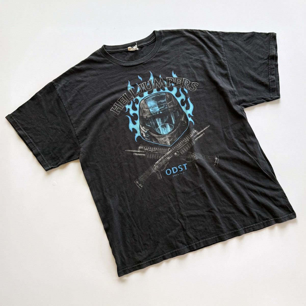 Vintage 2009 Vintage Halo 3 ODST Helljumpers Tee Size US XL / EU 56 / 4 - 2 Thumbnail