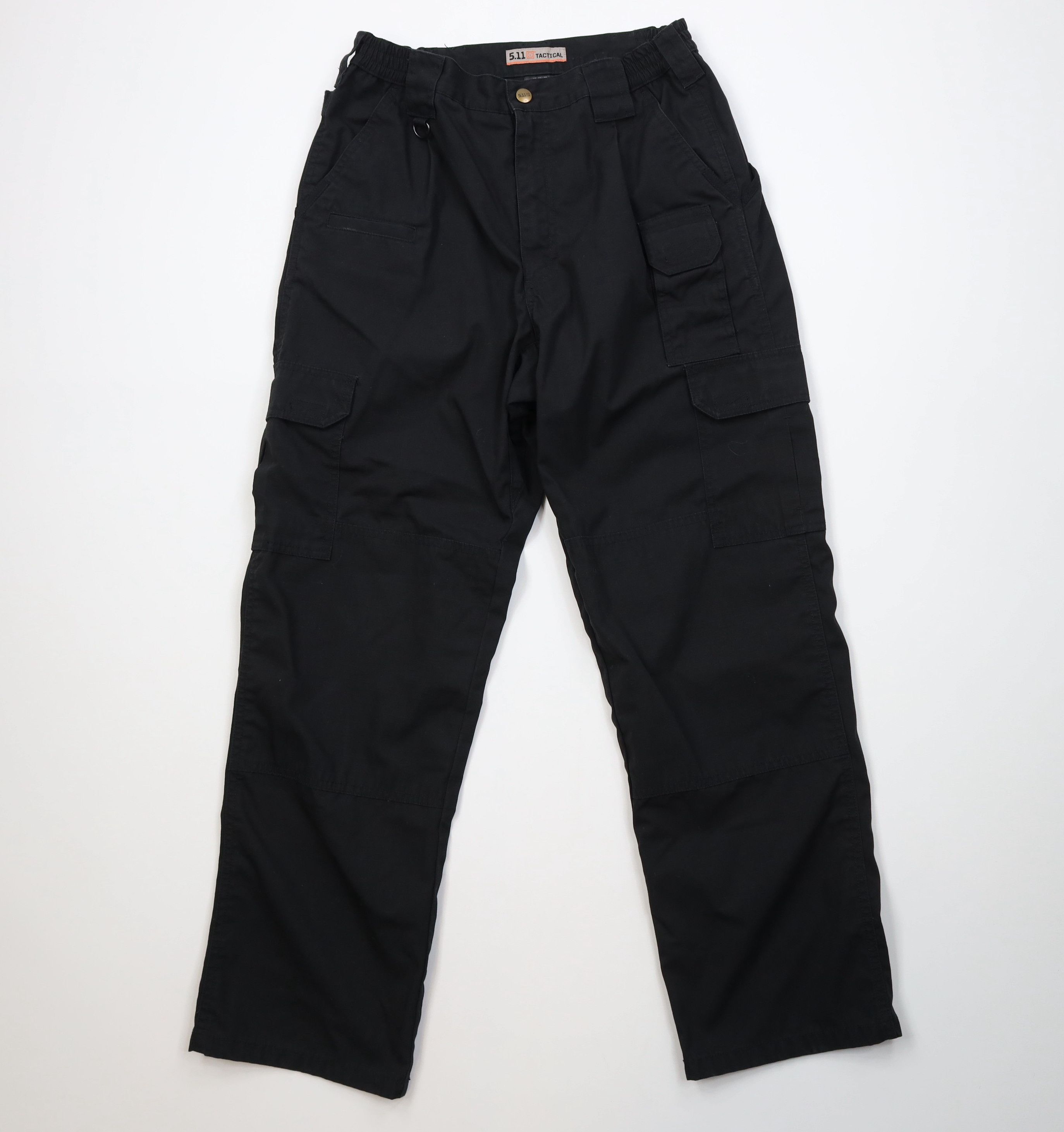 Vintage 5.11 Tactical Series Pro Double Knee Cargo Pants Black Size US 32 / EU 48 - 1 Thumbnail
