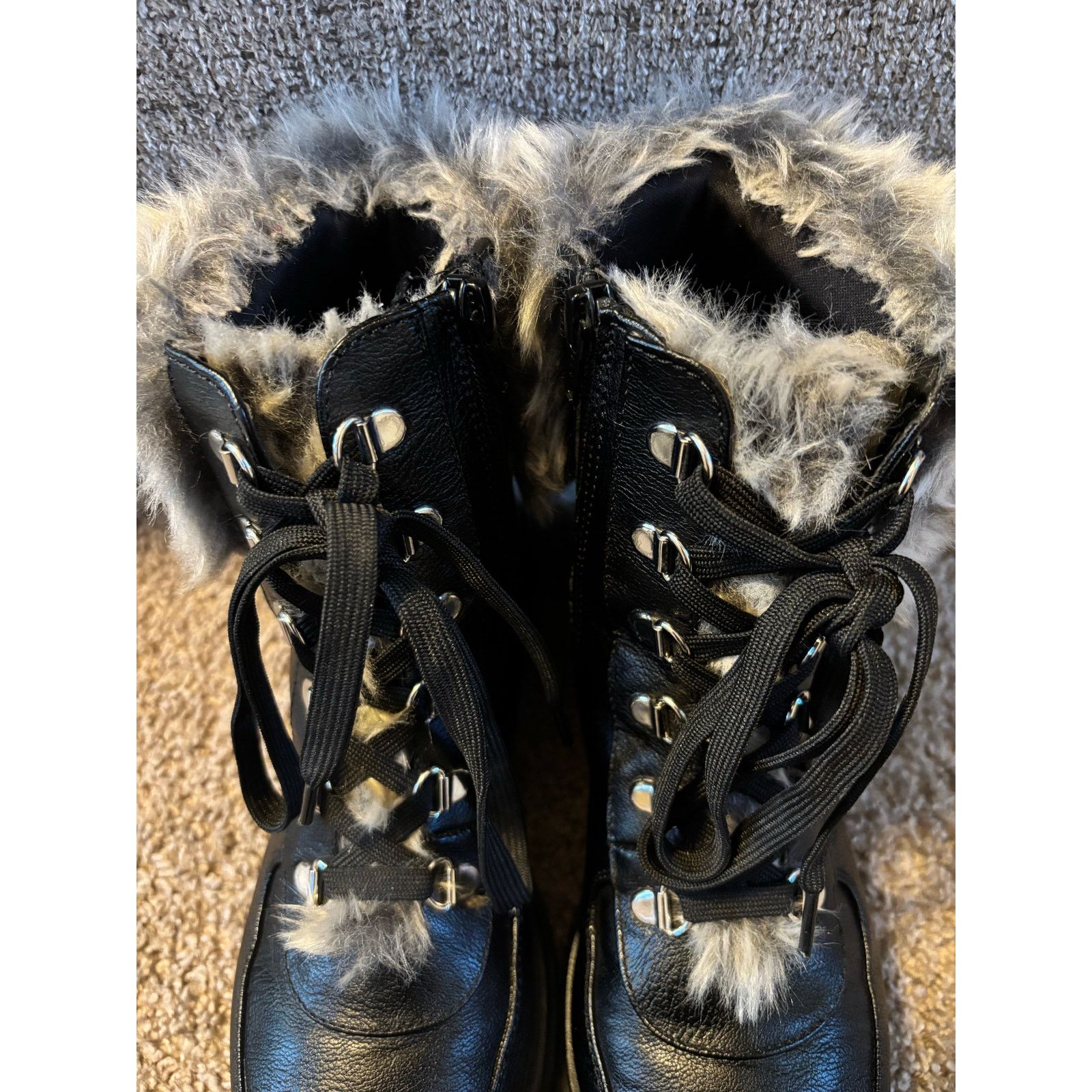 The Unbranded Brand Sun + Stone Weather Combat Boots Size 6.5 Size US 6.5 / IT 36.5 - 4 Thumbnail
