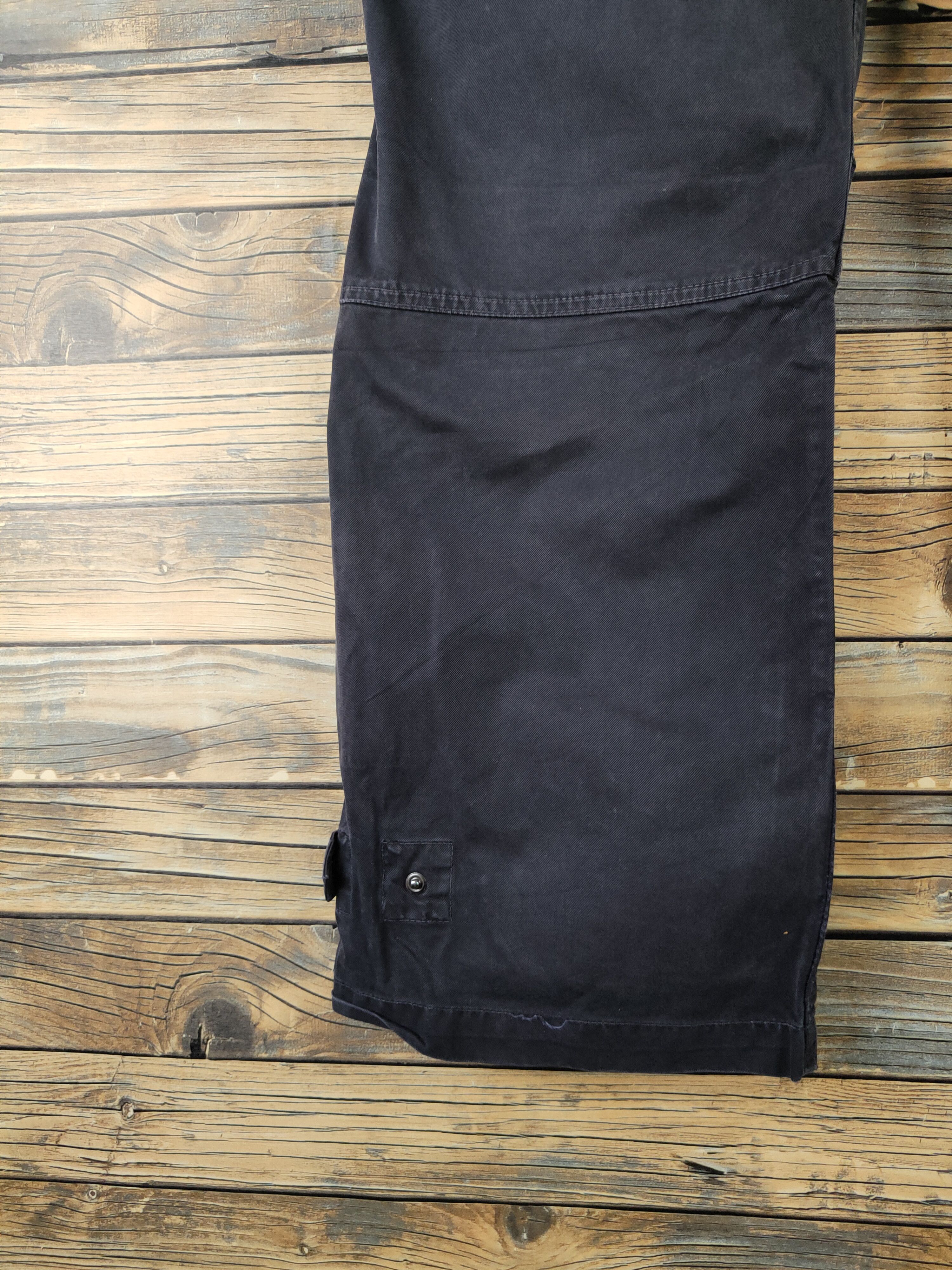 291295=Homme DL 291295 Homme Black Multipocket Tactical Cargo Pants #1335 Size US 32 / EU 48 - 10 Thumbnail