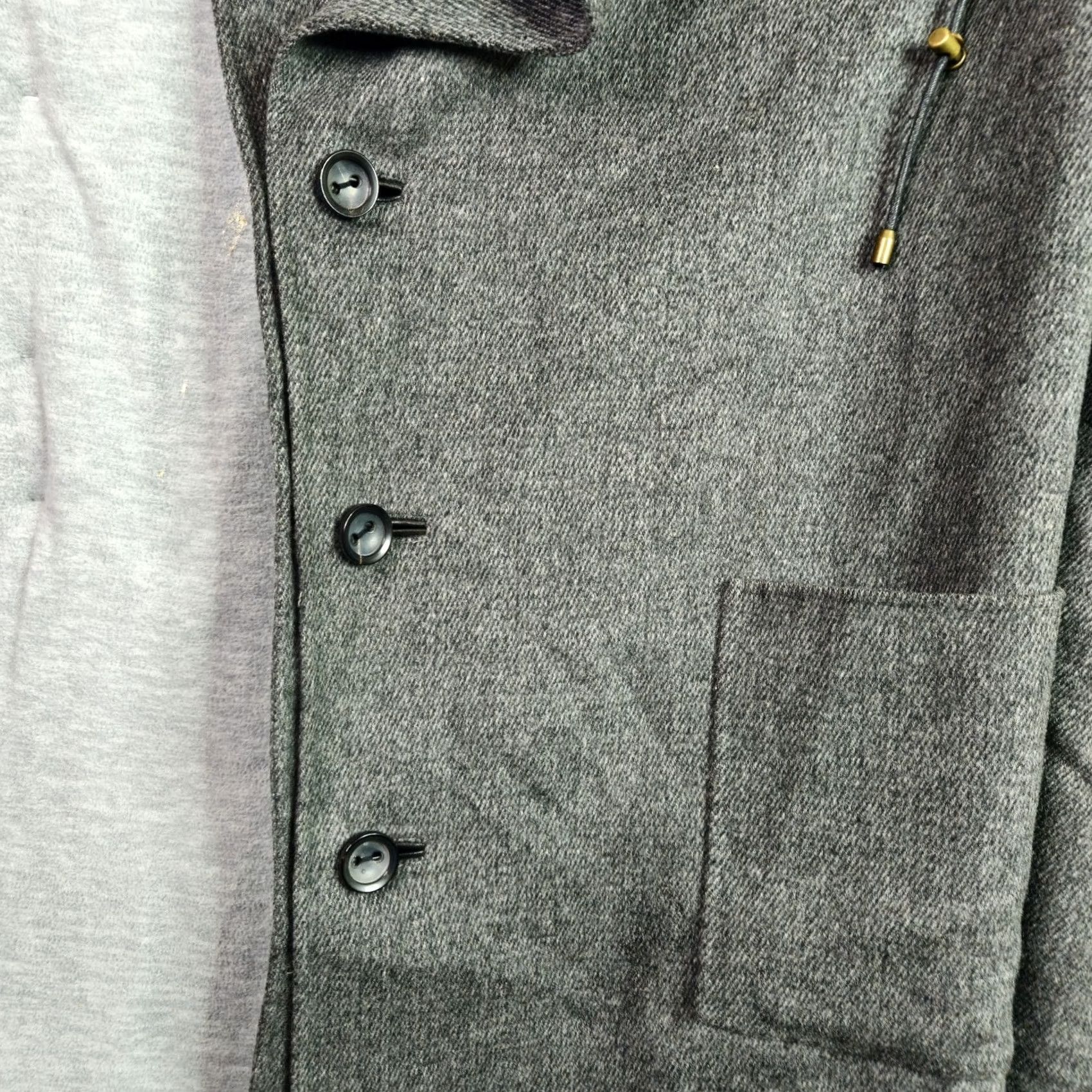 Barbara Bui Barbara Bui Women's Wool Grey Button Up Jacket Size XL/XXL Regular Size M / US 6-8 / IT 42-44 - 3 Thumbnail