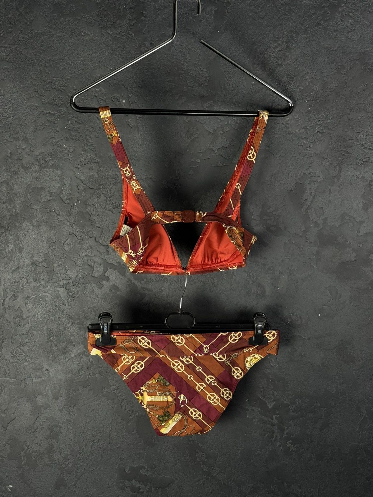 Hermes Hermes Two-Piece Swimsuit Classic Pattern Size 34 Size ONE SIZE - 5 Thumbnail