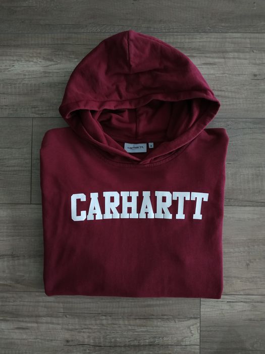 Carhartt hooded college sweat cheap
