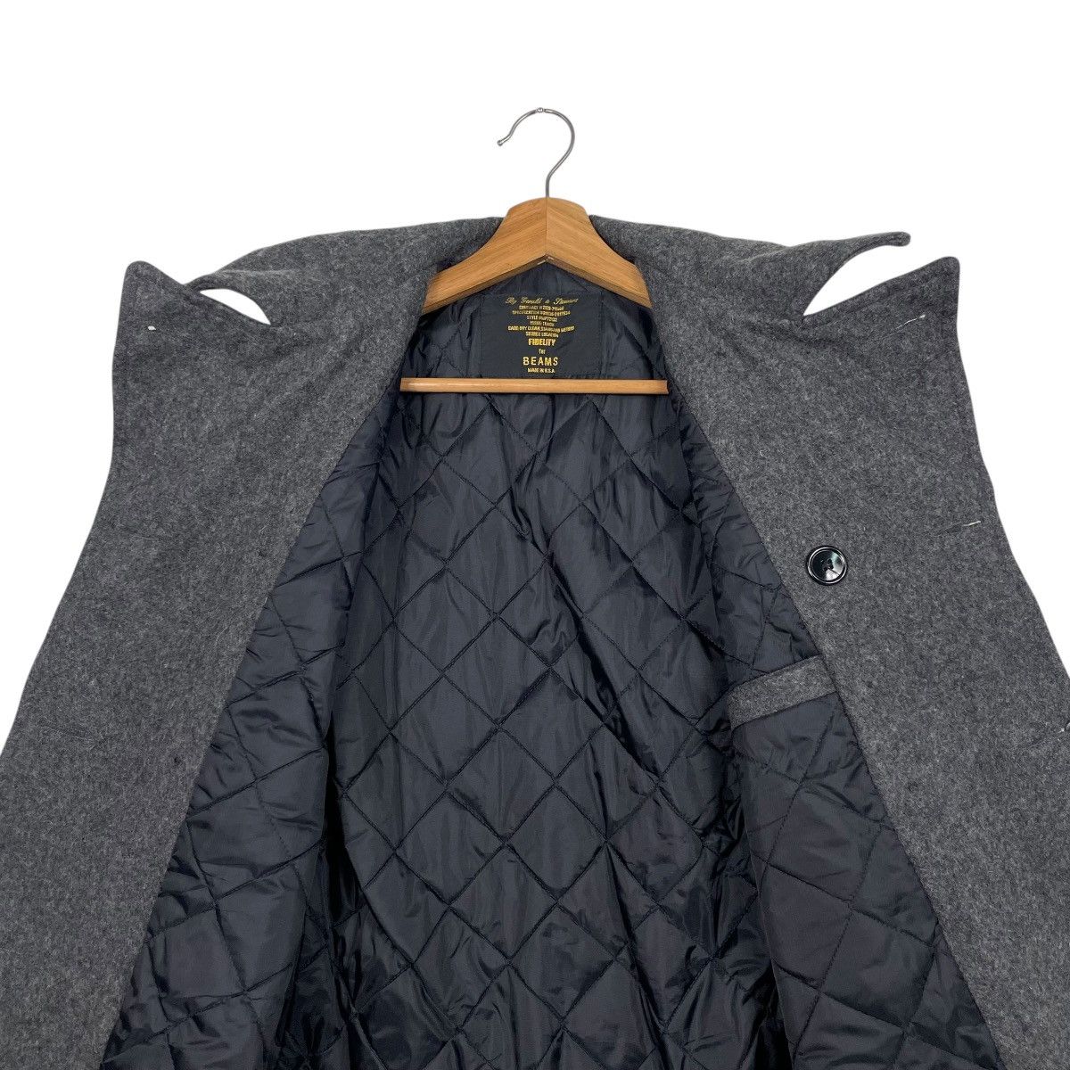 Beams Japan Beams x Fidelity Double Breasted Wool Jacket Size US M / EU 48-50 / 2 - 12 Thumbnail