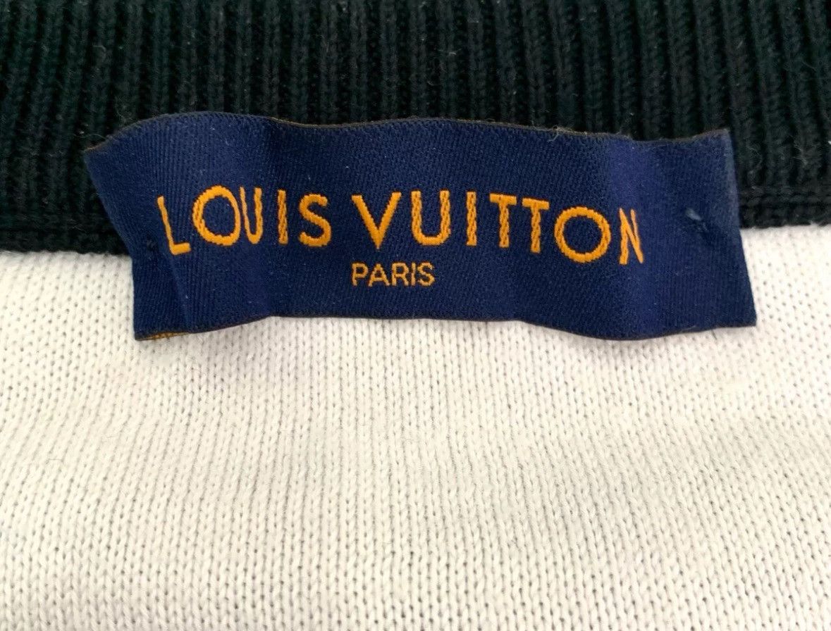 Louis Vuitton Louis Vuitton Lv black cotton long sleeved knitted sweater Size US L / EU 52-54 / 3 - 5 Thumbnail