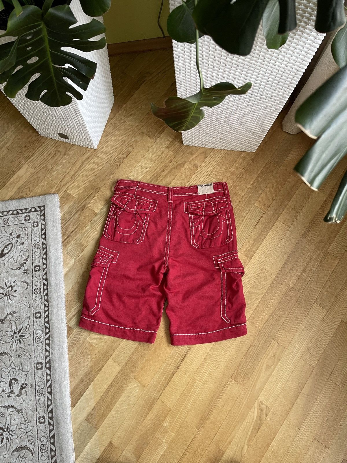 Japanese Brand True Religion Cargo Shorts Size 34 Cheif Keef Size US 34 / EU 50 - 2 Thumbnail