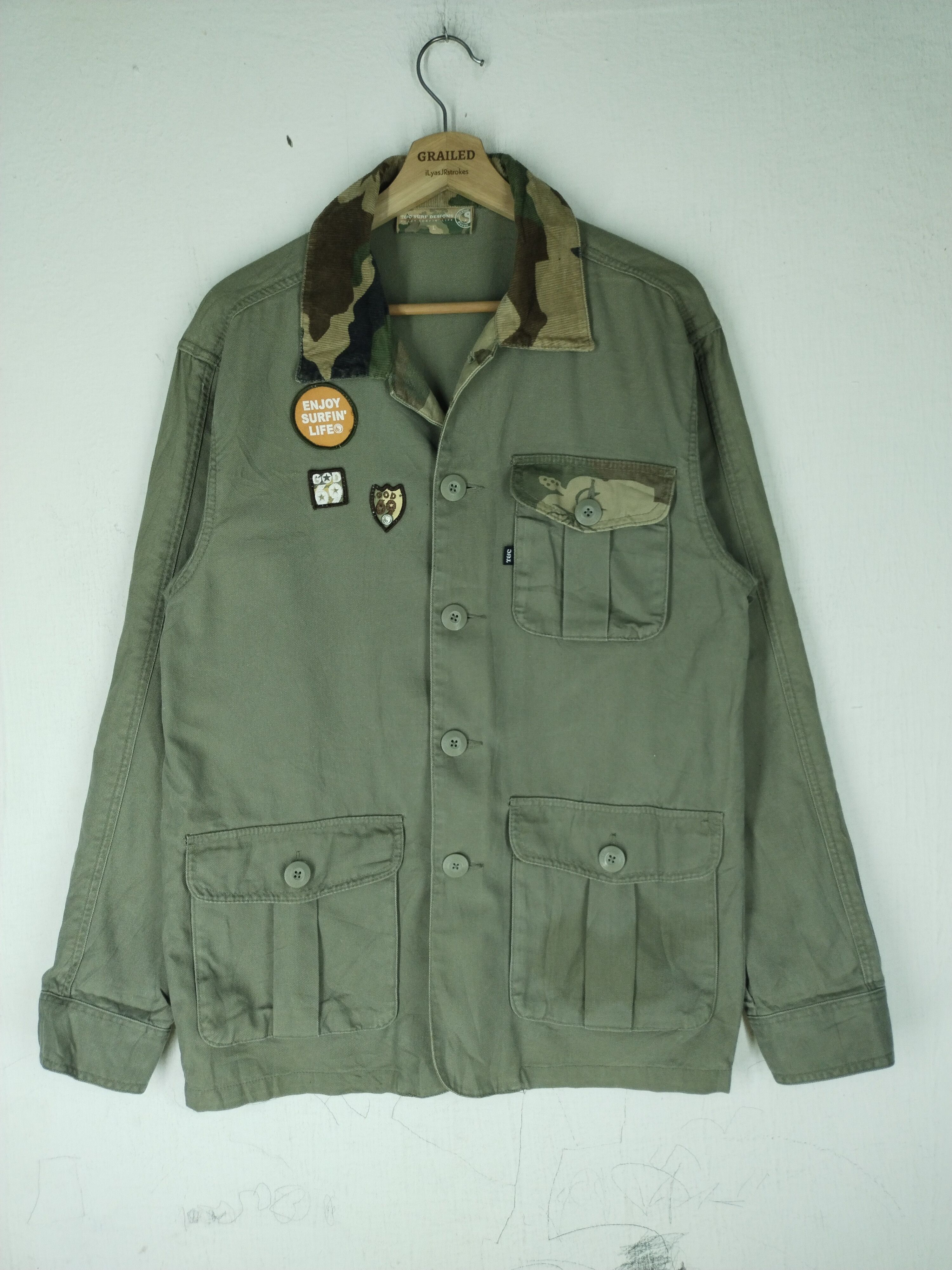If Six Was Nine T&C Surf Design Surfing Tactical Jacket Size US L / EU 52-54 / 3 - 2 Thumbnail