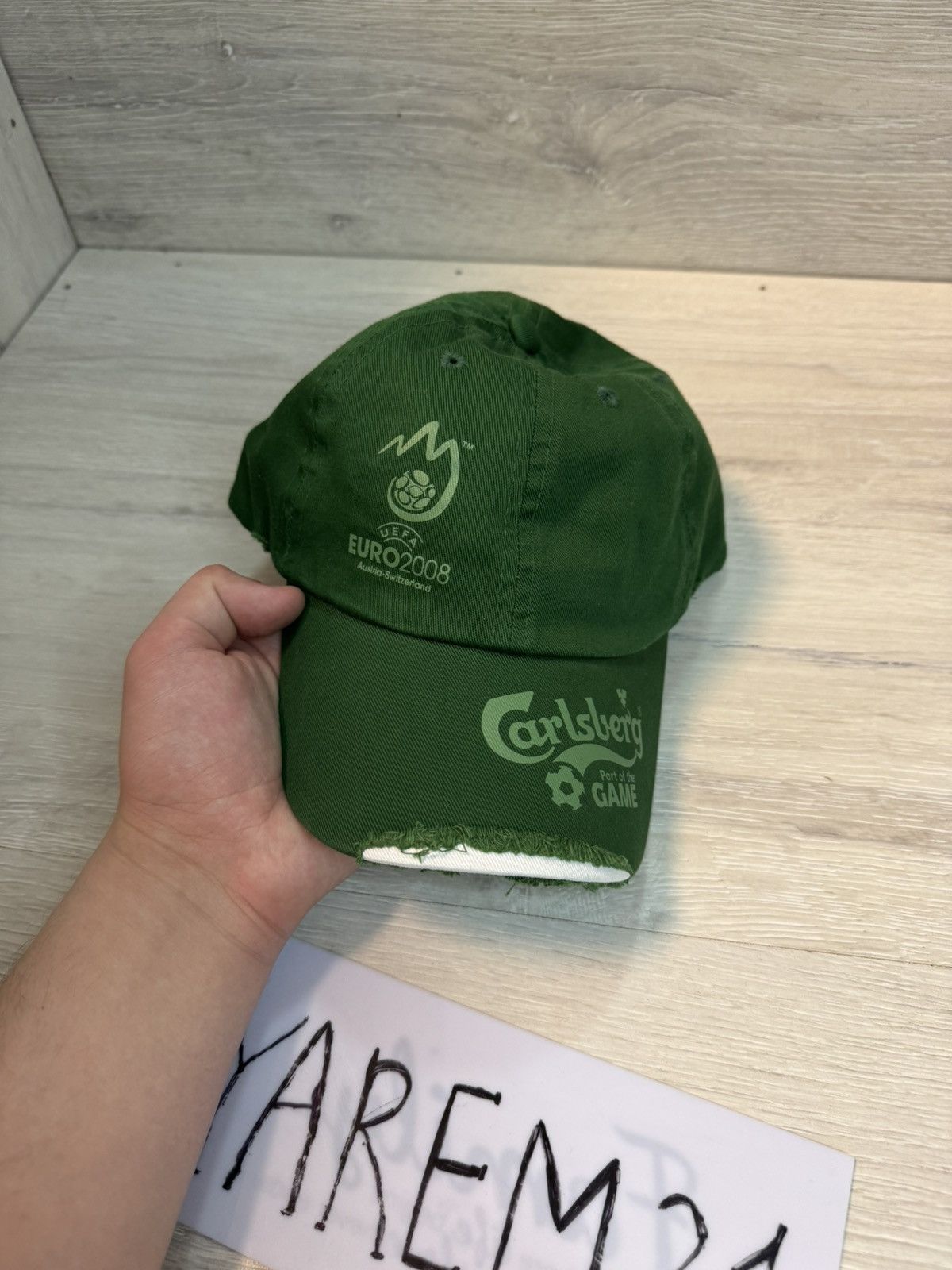 Other Carlsberg Euro 2008 cap hat Size ONE SIZE - 2 Thumbnail