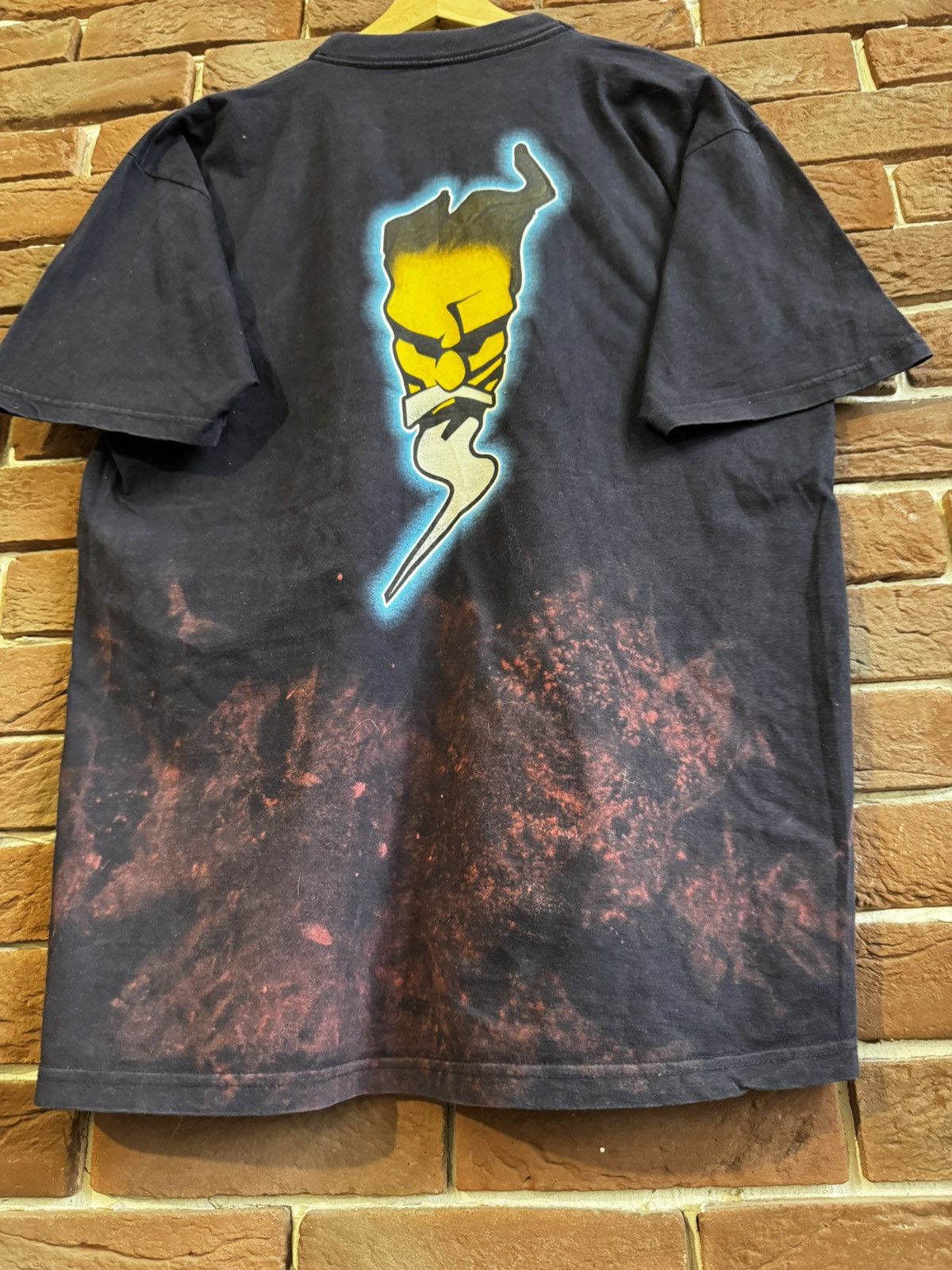 Band Tees Rare Vintage 1996 Thunderdome Wizard Gabber Band Tshirt Size US L / EU 52-54 / 3 - 10 Thumbnail