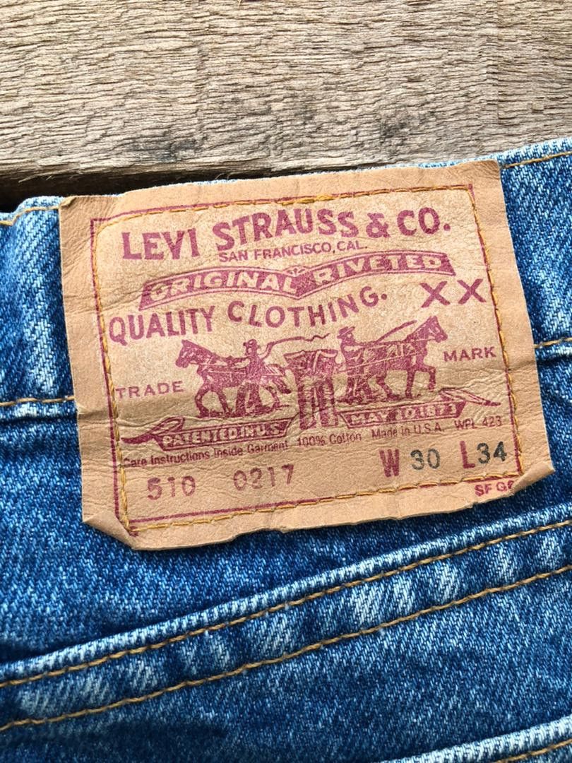 Levi's Vintage Levi's 510-0217 Denim Jeans W30 L34 Size US 29 - 3 Thumbnail