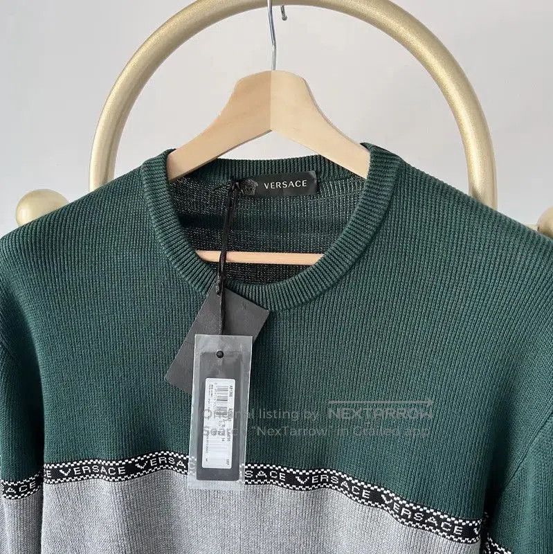Other Versace Men's Color Block Long Sleeve Sweater . Size US XXL / EU 58 / 5 - 2 Thumbnail