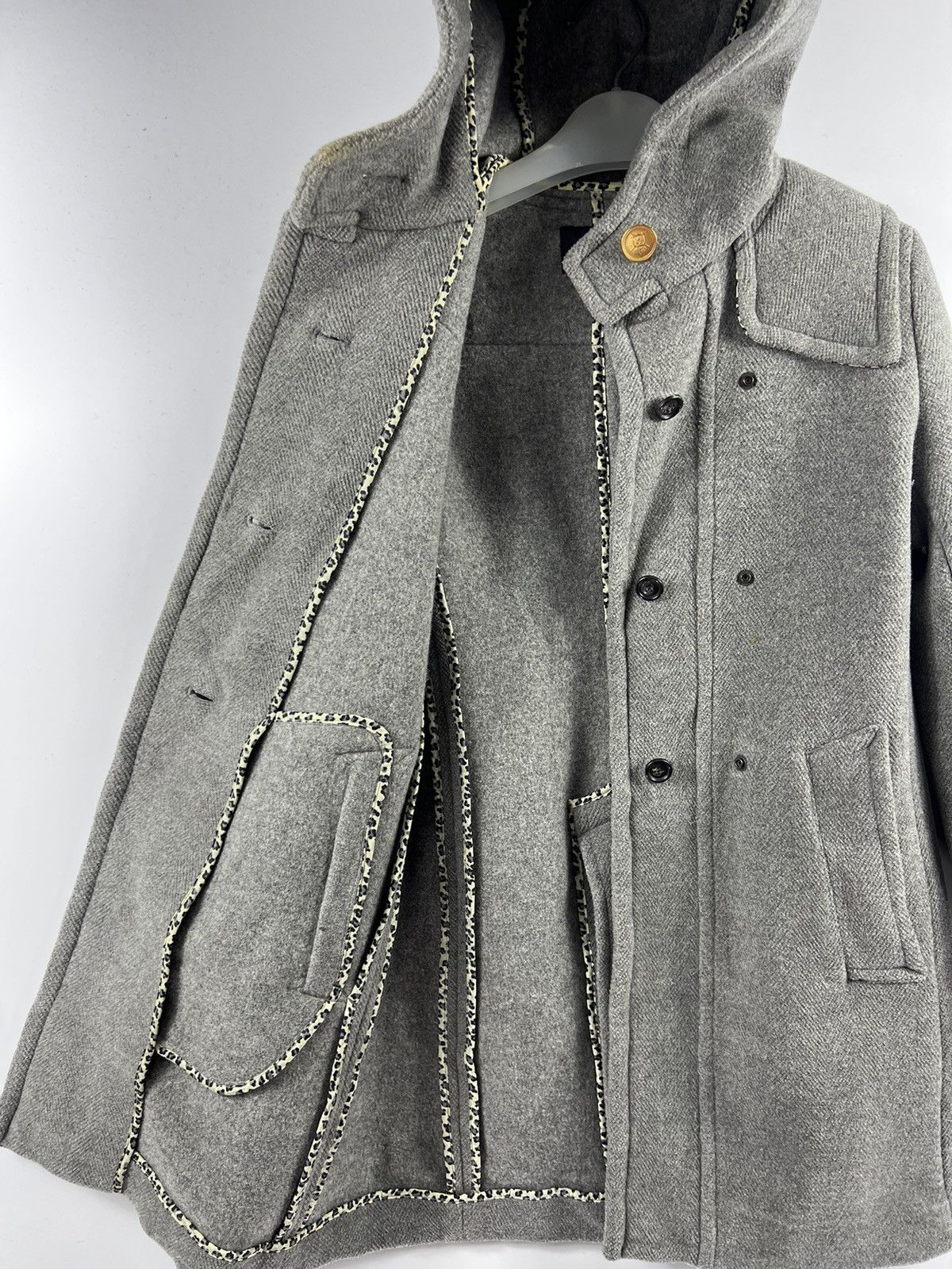 Japanese Brand 🔥 Blanc Basque Wool Long Coat Size S / US 4 / IT 40 - 6 Thumbnail
