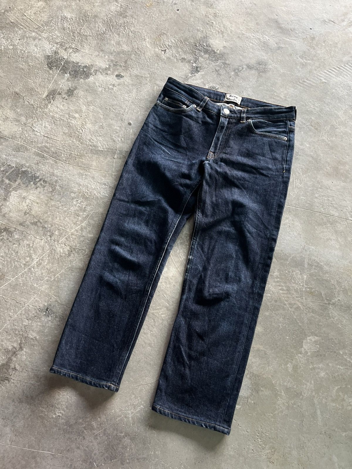Acne Studios acne studios 3/4 @ cropped style jeans Size US 29 - 13 Thumbnail