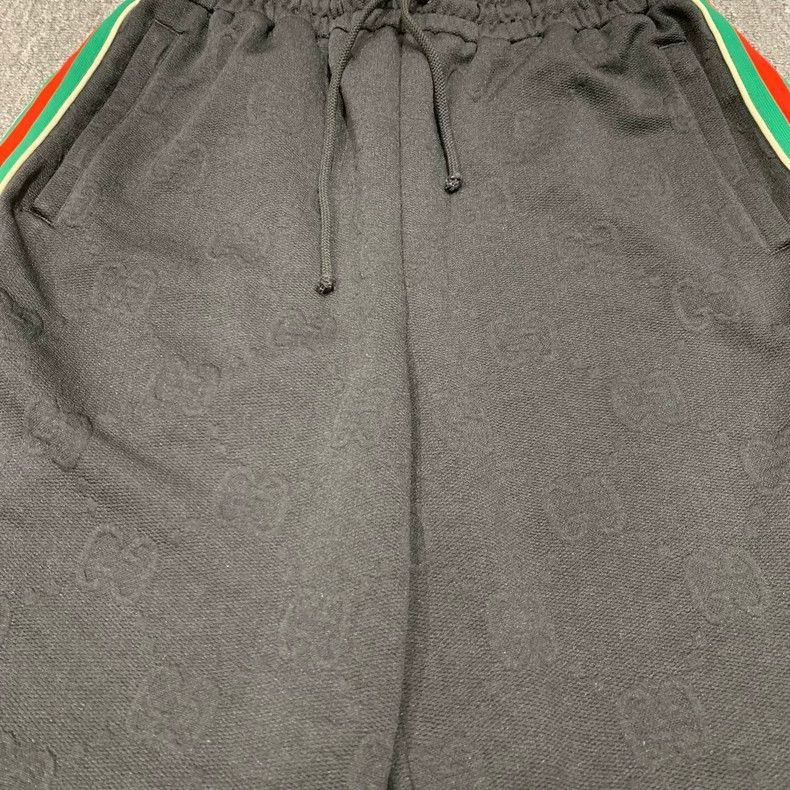 Gucci Gucci Black Patterned Shorts Size M-2505 Size US 28 / EU 44 - 7 Thumbnail