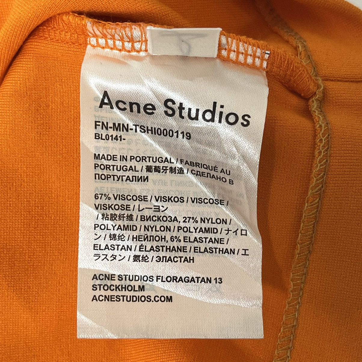 Acne Studios Acne Studios logo neck carrot orange Size US S / EU 44-46 / 1 - 4 Thumbnail