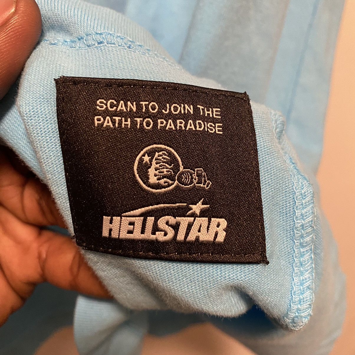 HELLSTAR Hellstar Box Logo Tee Blue Size US M / EU 48-50 / 2 - 5 Thumbnail