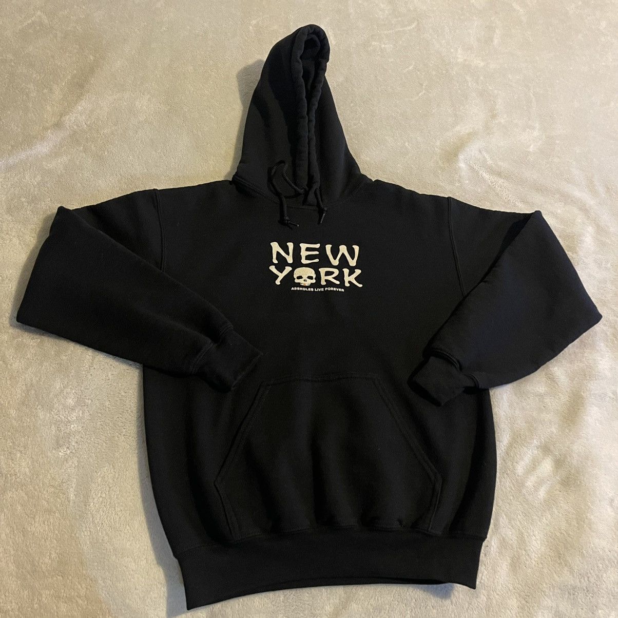 Other New York Hoodie Men Small Black Skull Sweatshirt Pullover Size US S / EU 44-46 / 1 - 1 Thumbnail