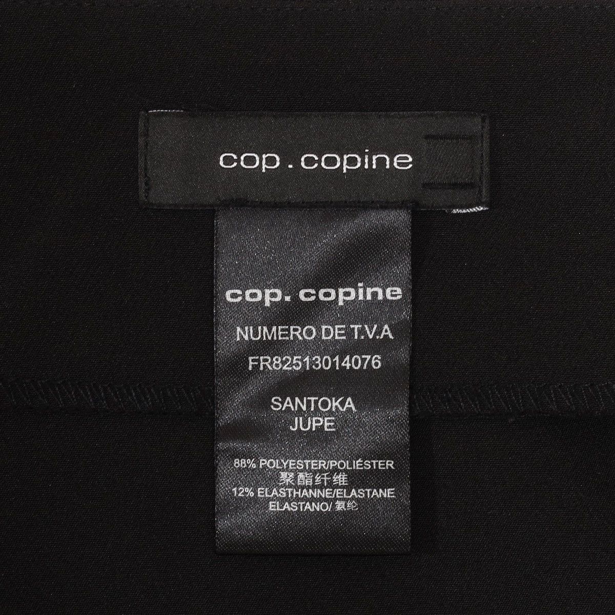 Cop Copine Cop Copine Black Skirt Santoka Jupe Size 26" / US 2 / IT 38 - 12 Thumbnail
