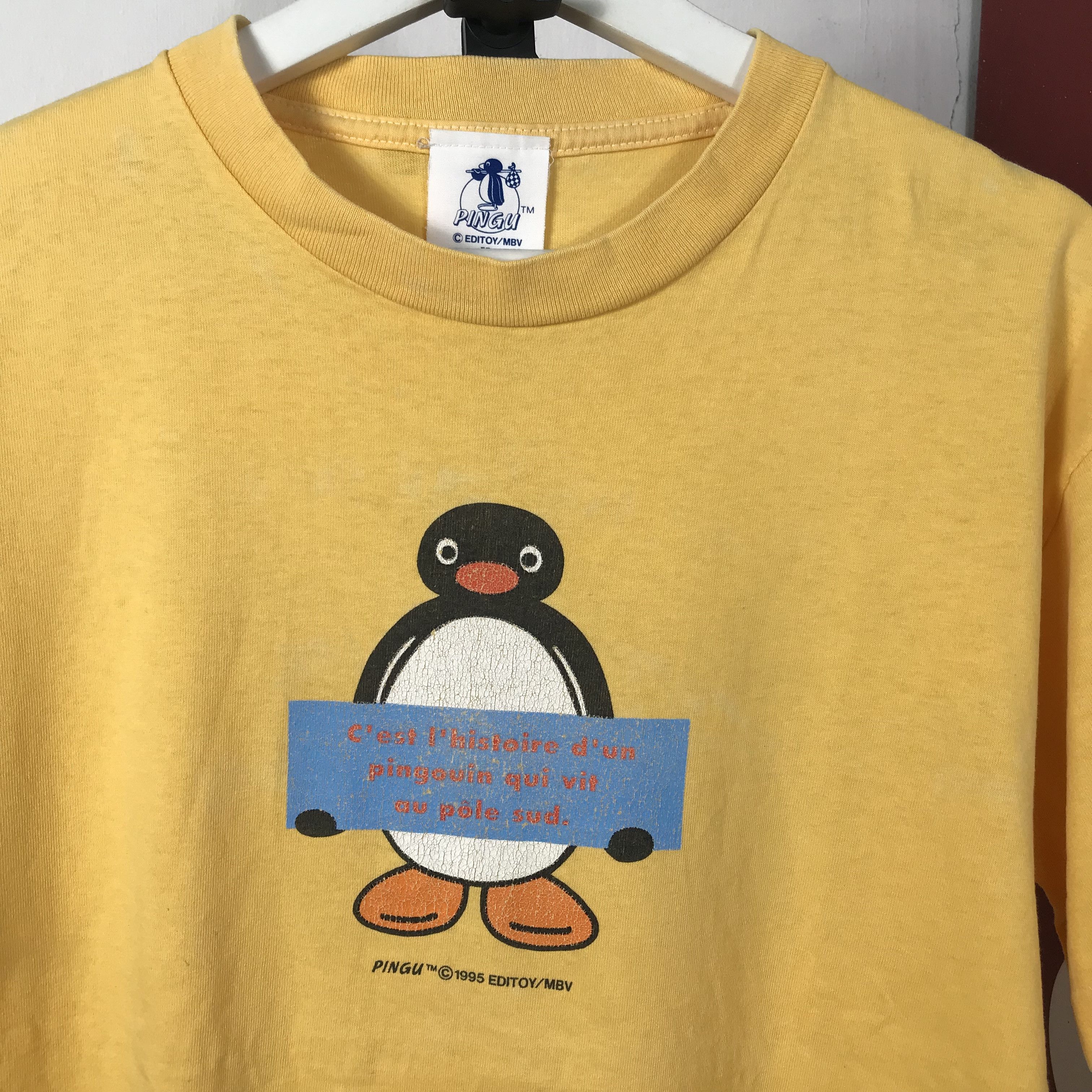 Cartoon Network vintage 90s pingu movie tee Size US L / EU 52-54 / 3 - 3 Thumbnail